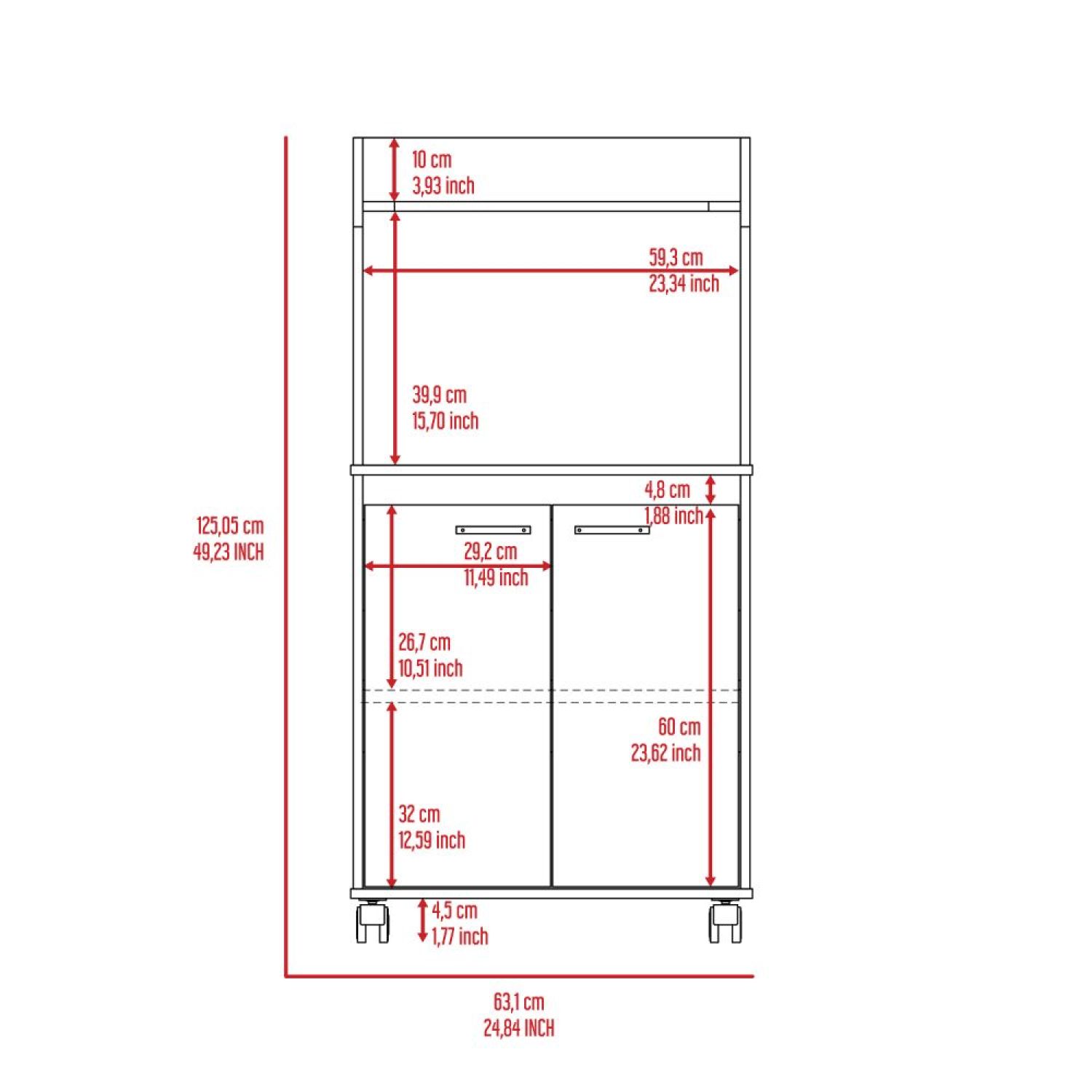 Streamdale Furniture B07091922 Kitchen-Furniture - View #7