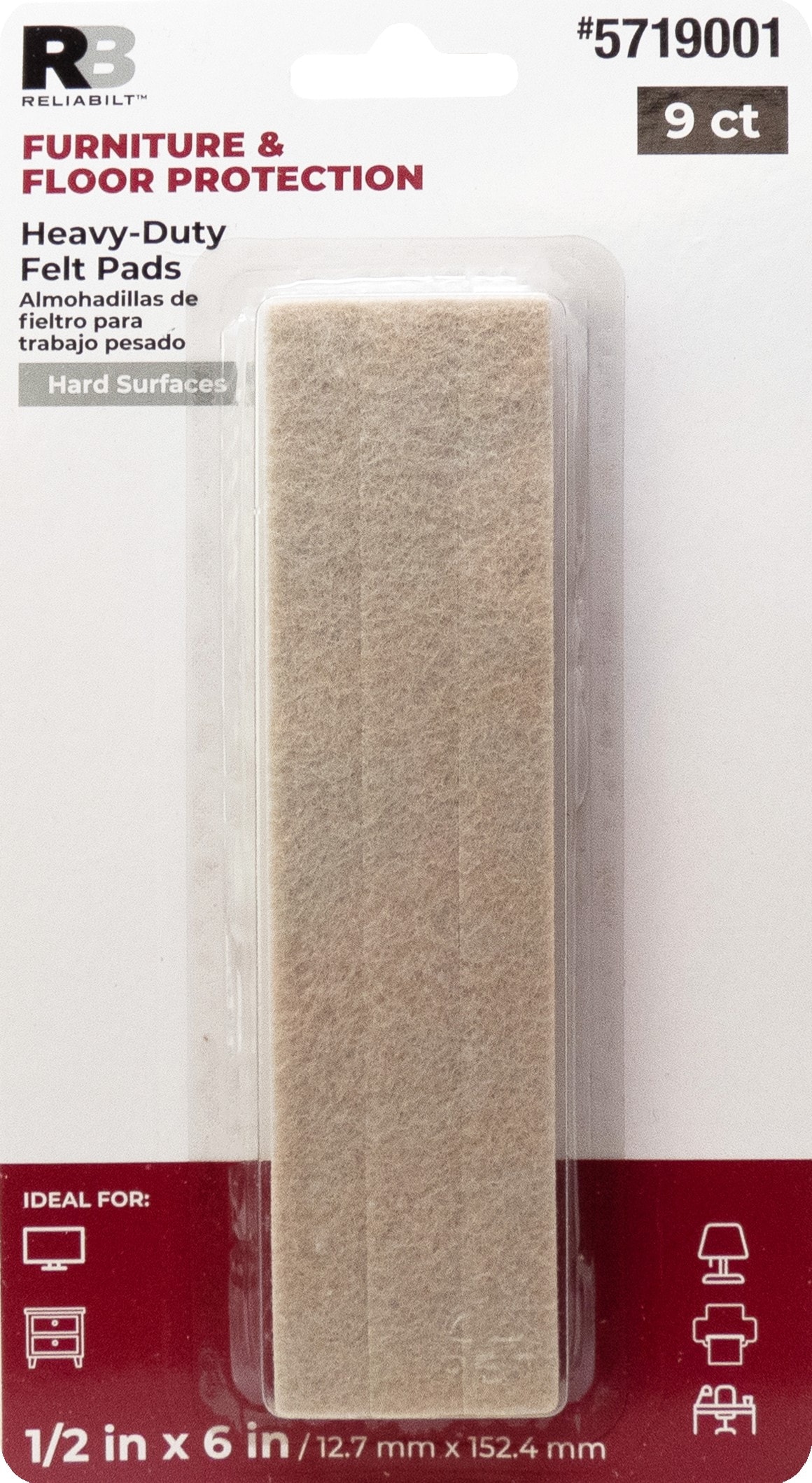 RELIABILT 4719424RB Felt-Pads - View #8