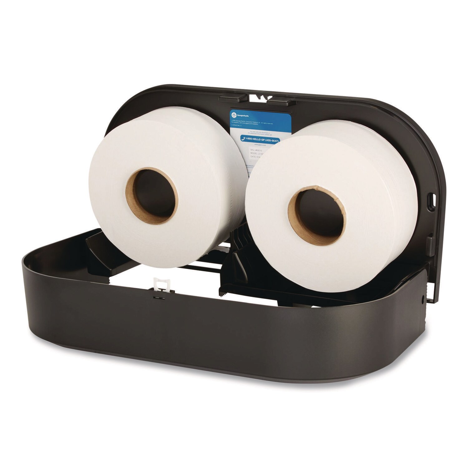 Georgia Pacific Jumbo Jr. Bathroom Tissue Dispenser Double Roll