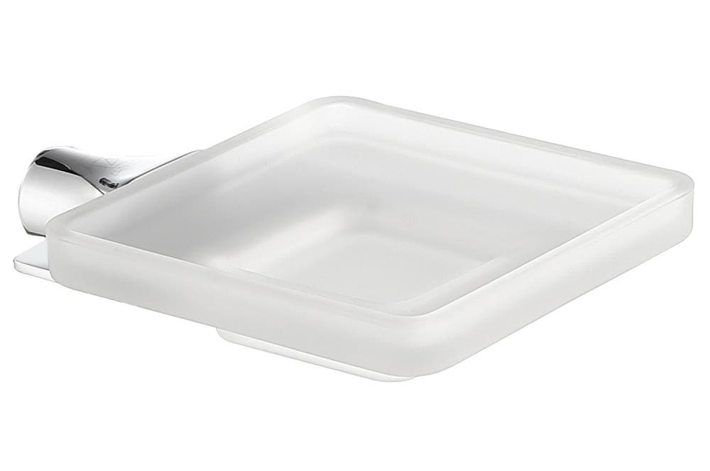 Jack 48.60.10 by WS Bath Collections, Wall Mounted Soap Dish in Polished  Chrome