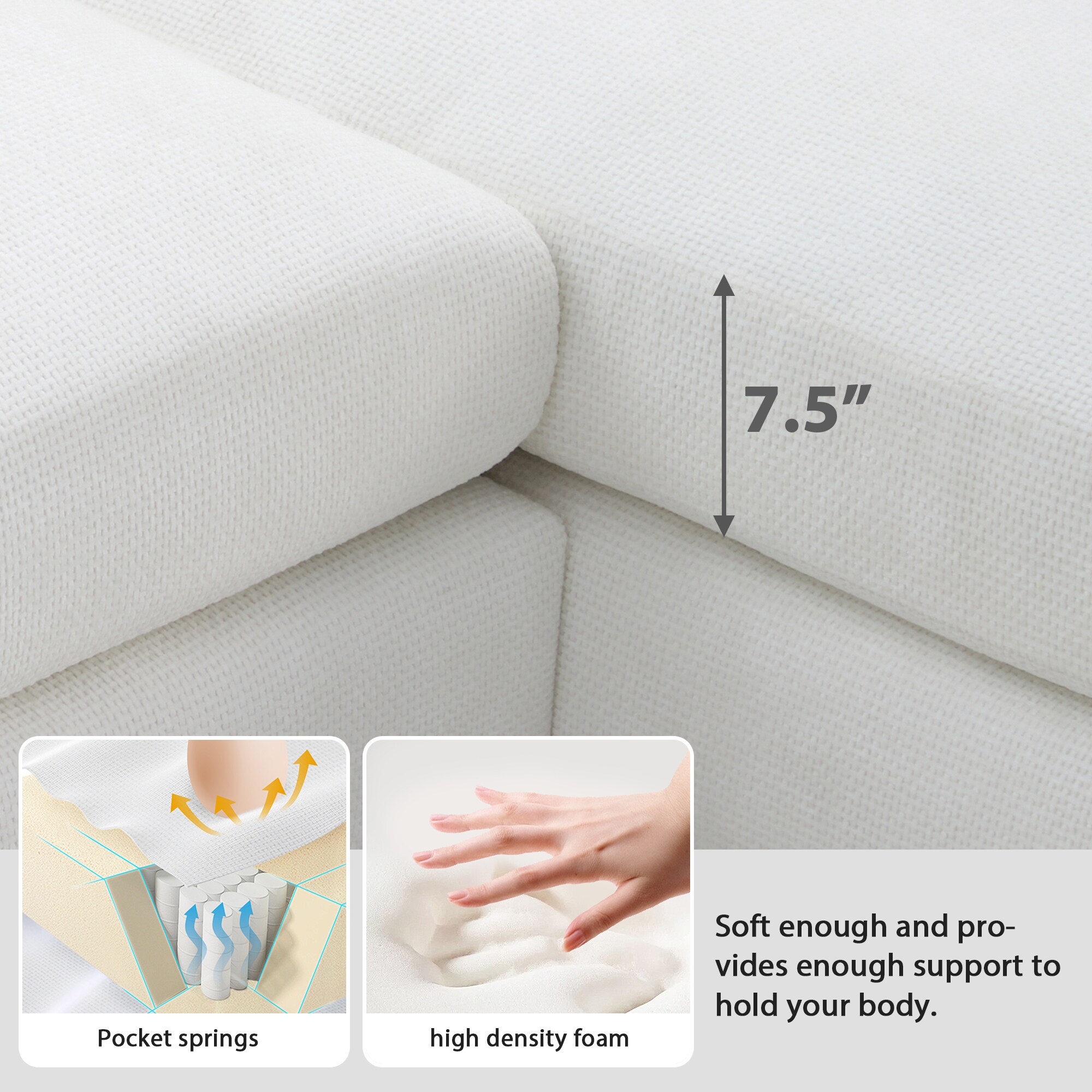 JIMSMAISON JMGTSO15W Sofas-Loveseats - View #4