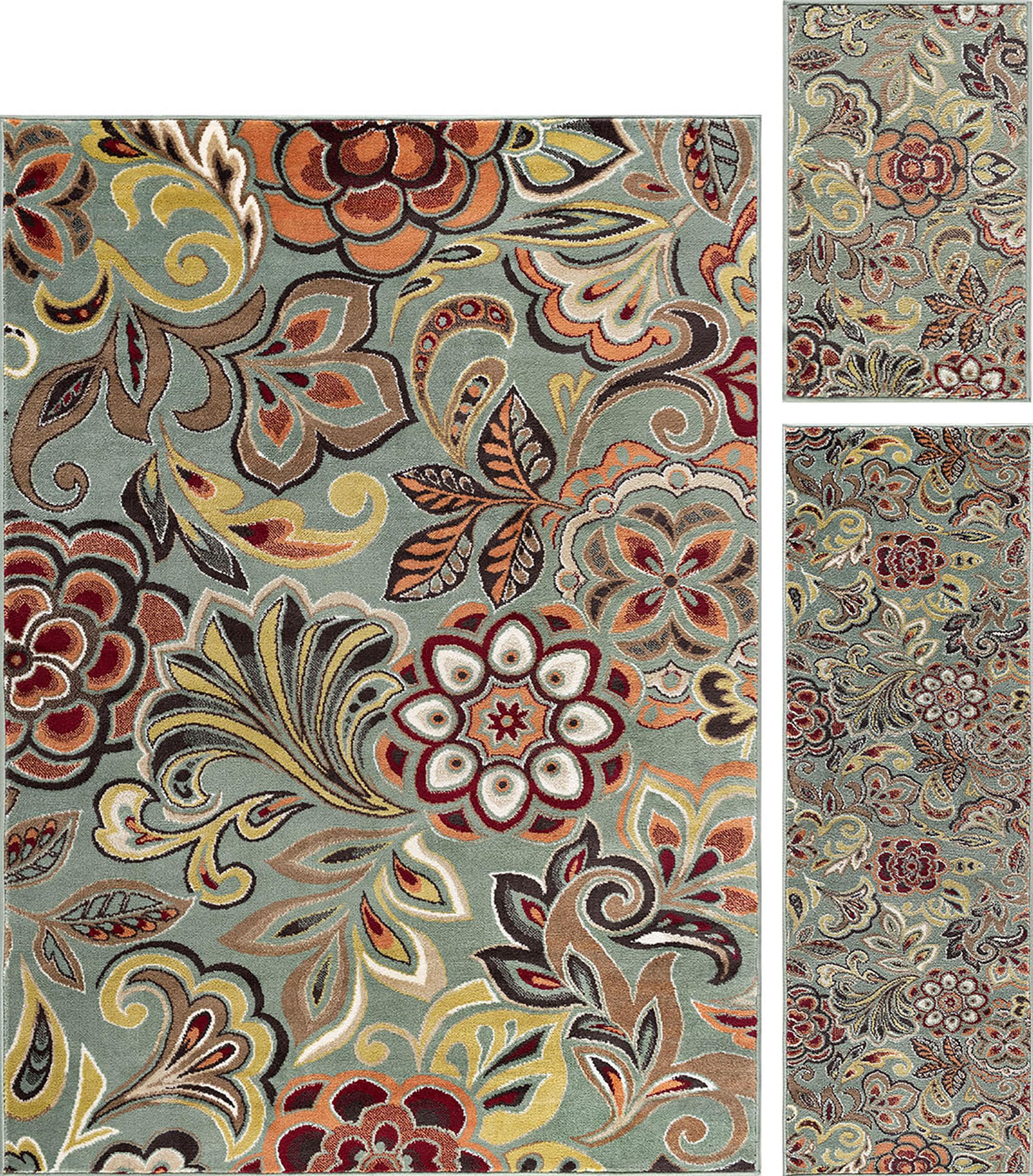 Tayse DCO1023 SET3 rugs - View #5