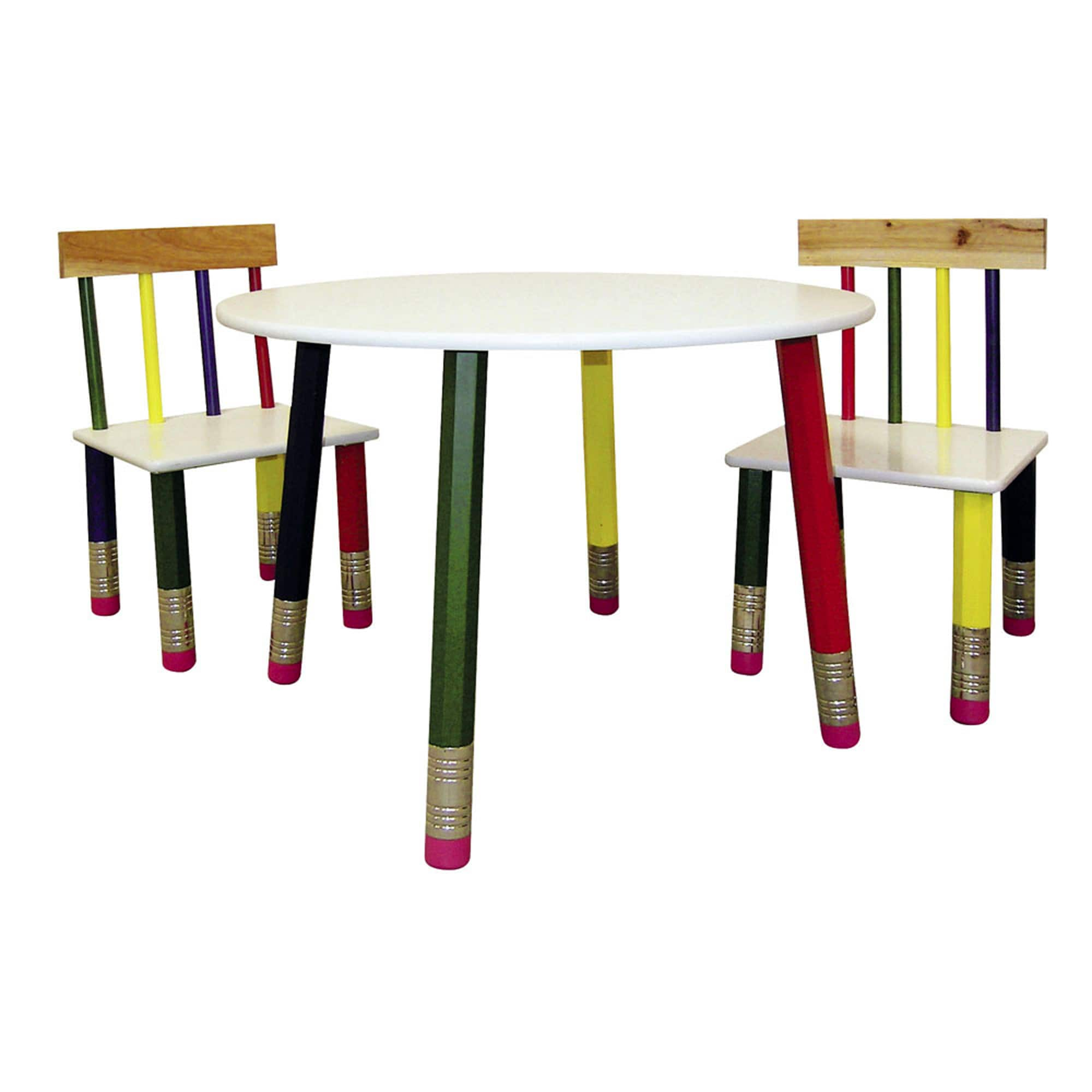 Kids pencil hotsell table and chairs