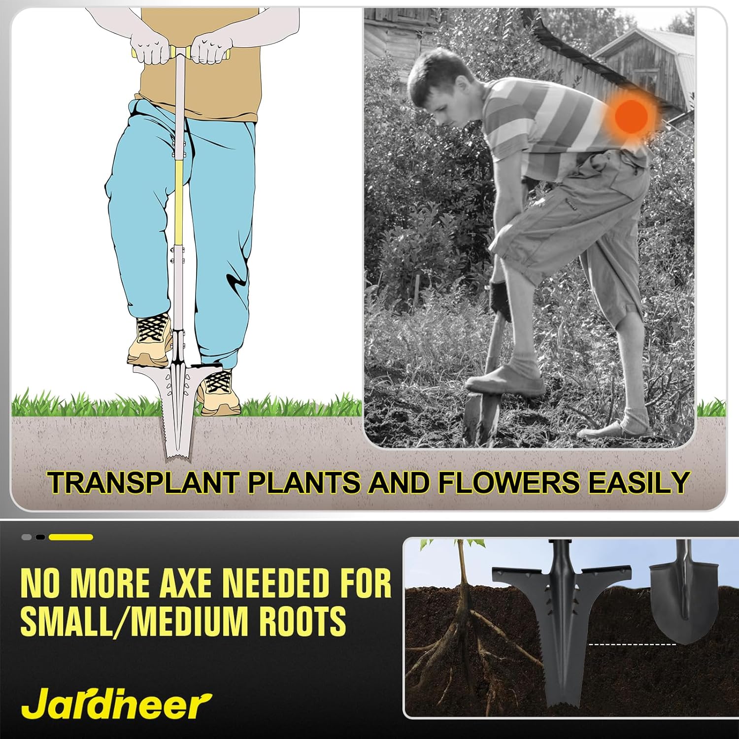 Jardineer L1-5005 Shovel-Spade - View #2