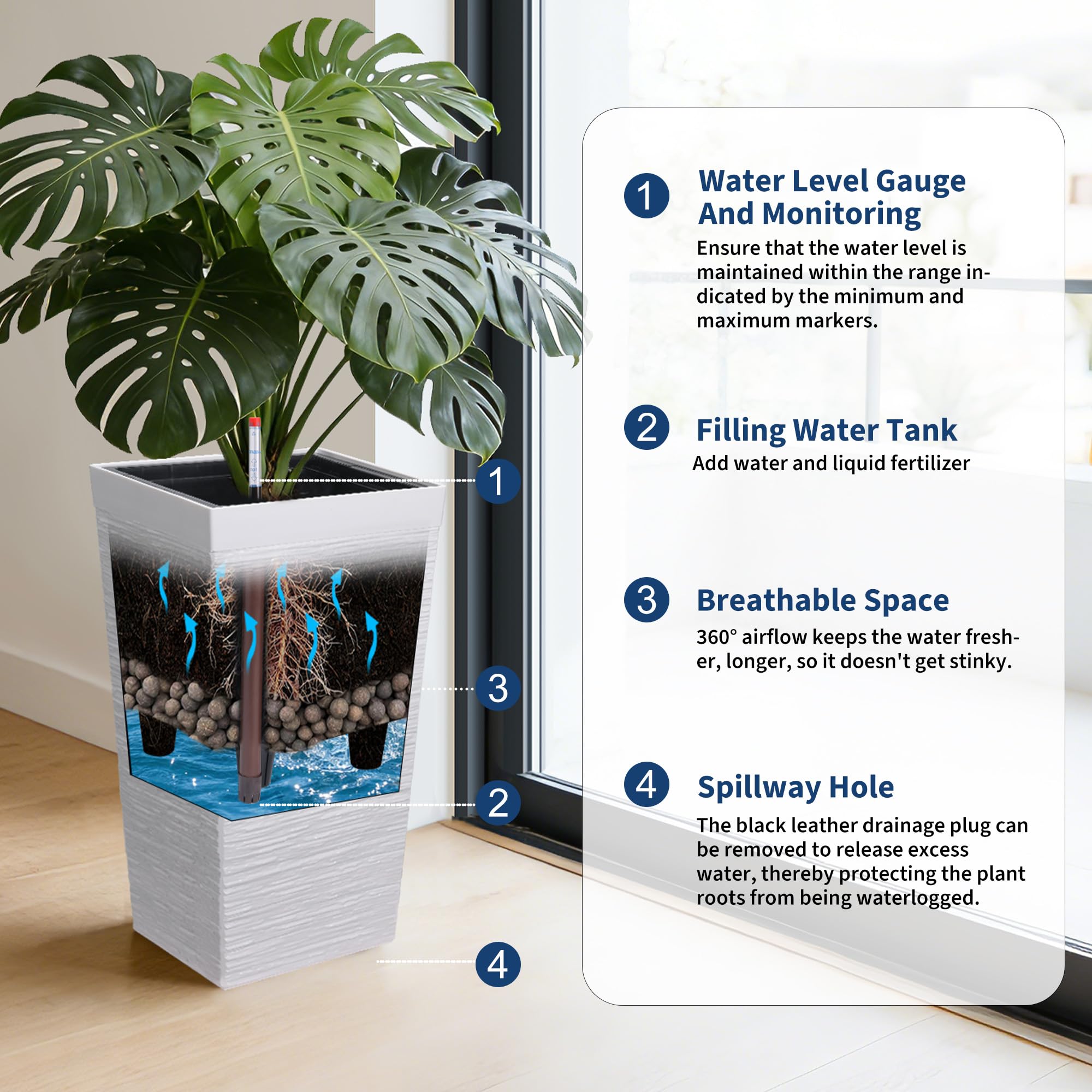 GarveeLife CLJ-DMAHIZG3CNQ Planter-Window-Box - View #3