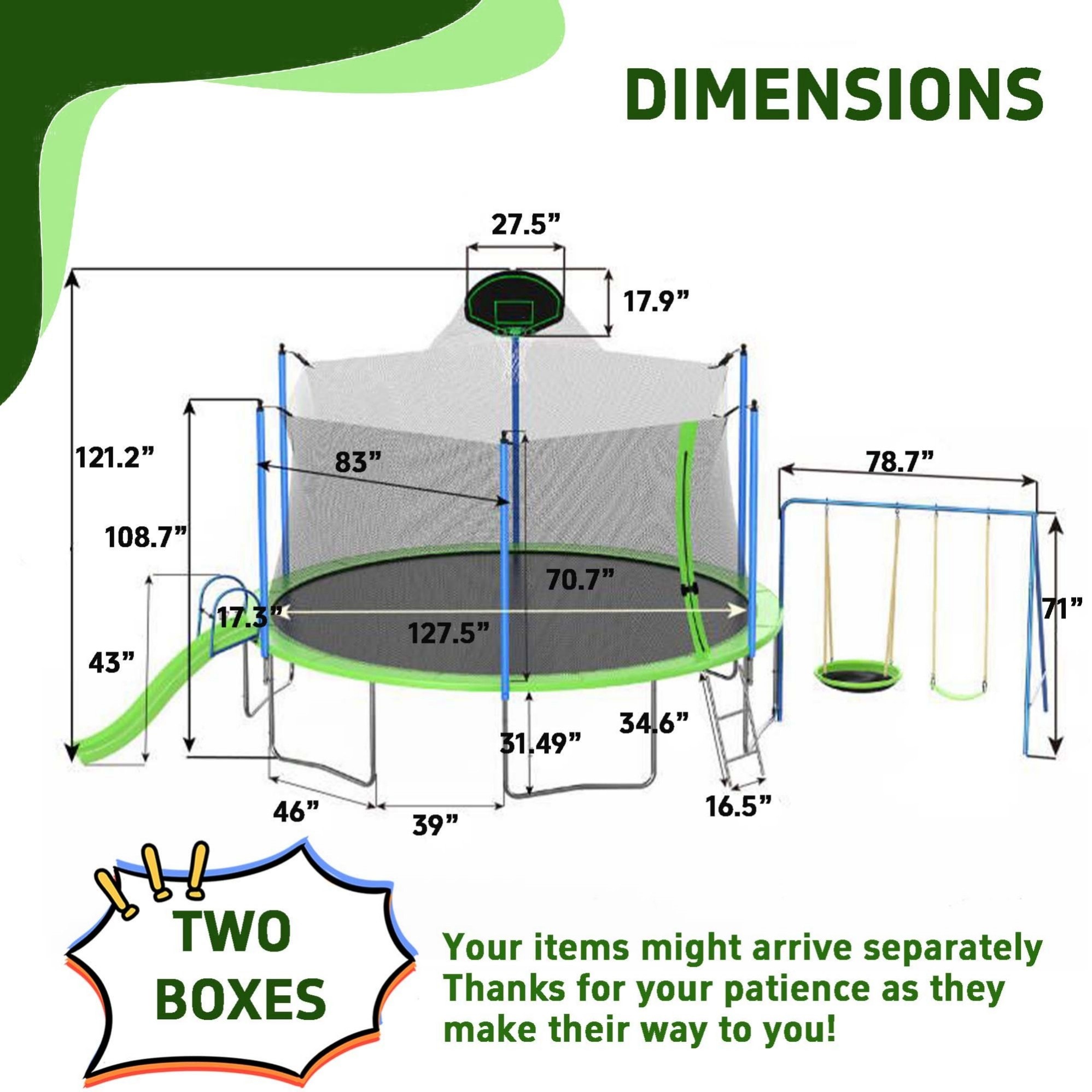 Sunrinx MG11-TP-8 trampolines - View #6