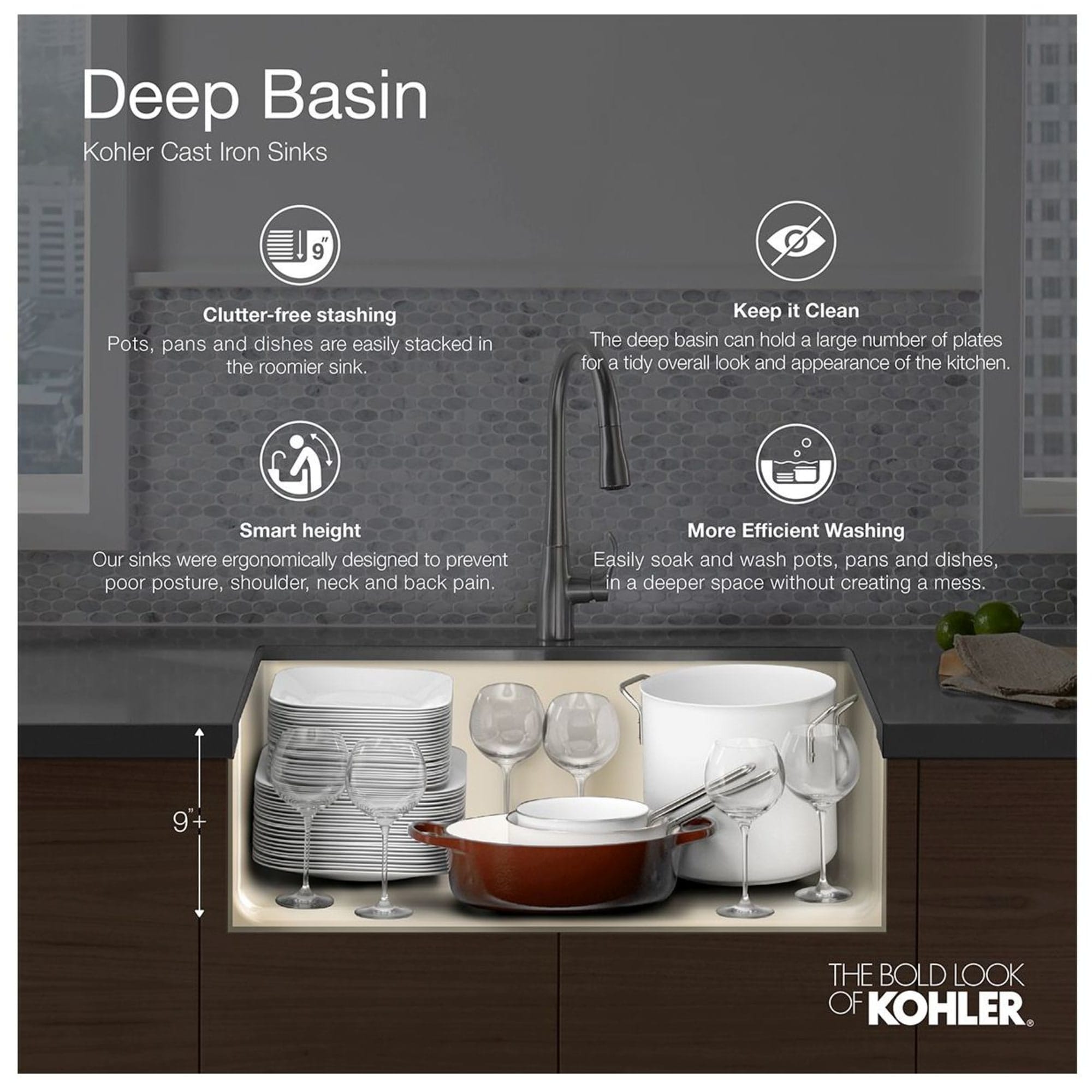 KOHLER 6714-0 Laundry-Tubs-Utility-Sinks - View #3