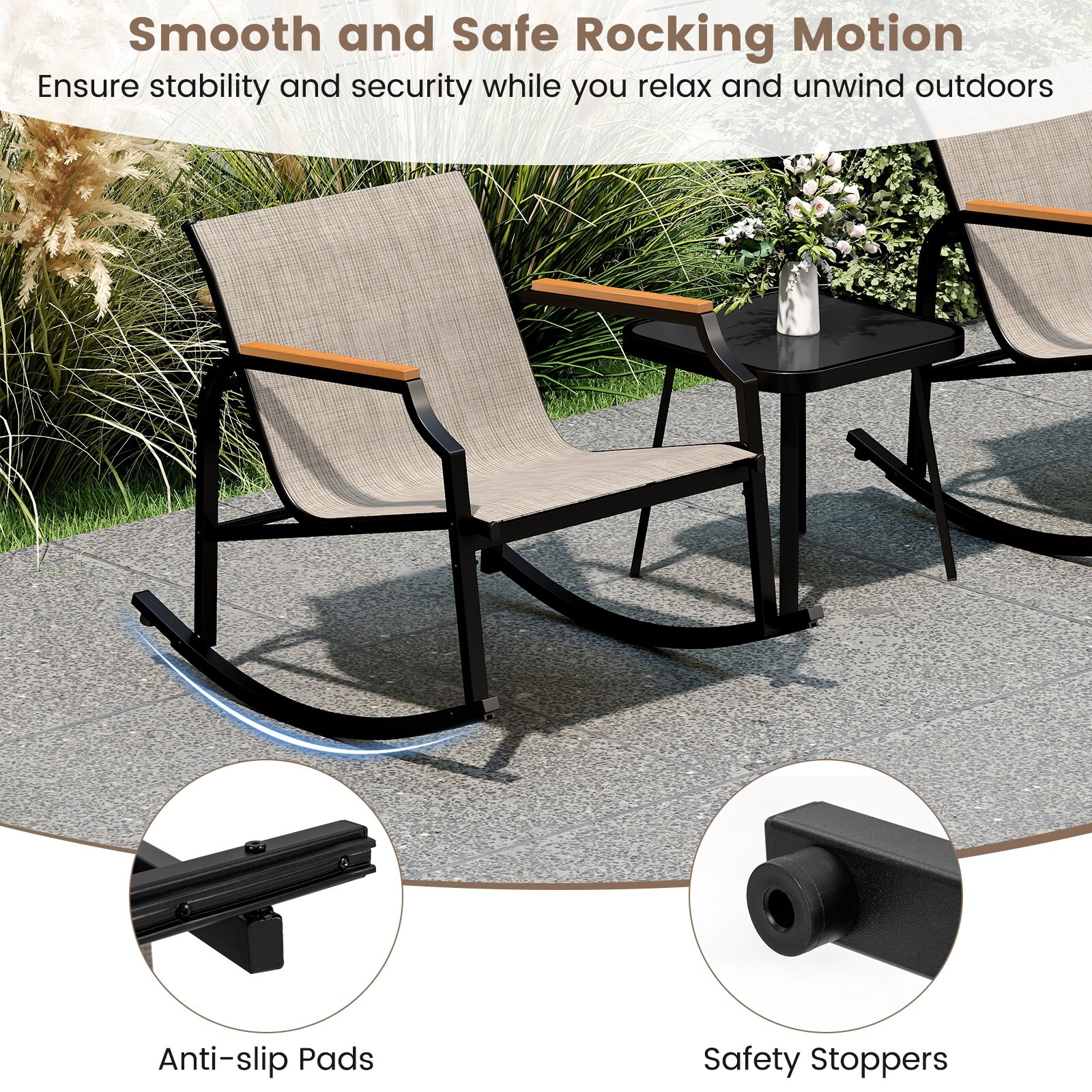 Volenca VOL-F1C8WQ Patio-Conversation-Sets - View #5