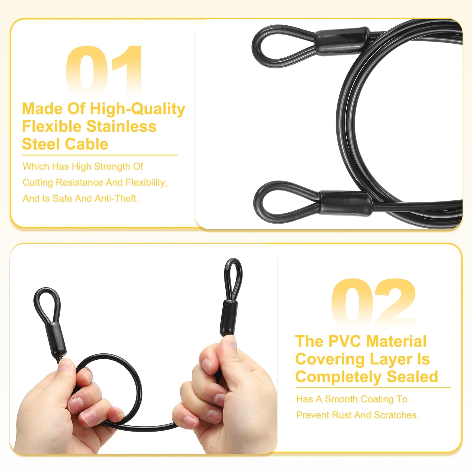SenQWFa LDC0819C690 Chain-Cable-By-The-Foot - View #3