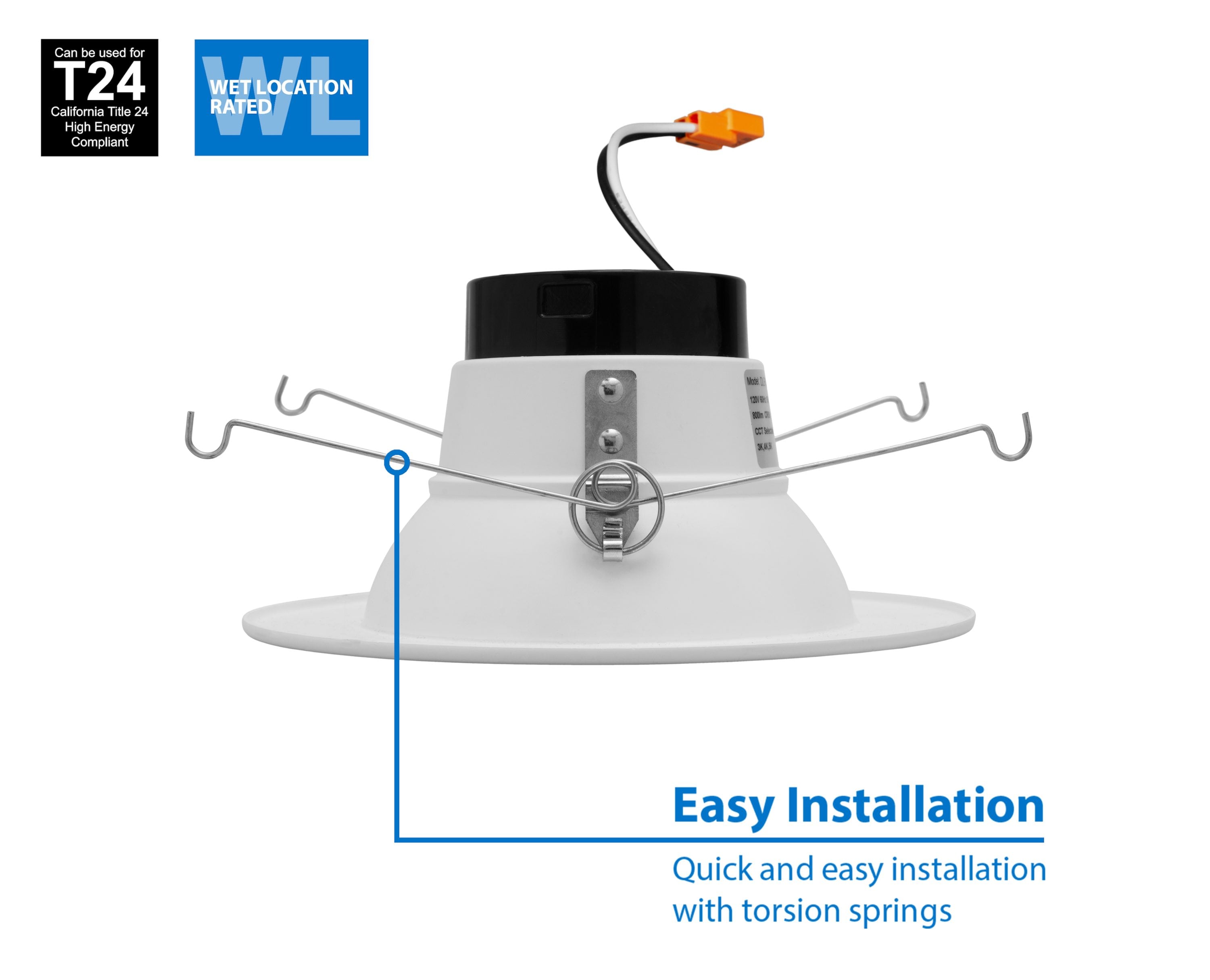 Nicor Lighting DLR56508120S-NK Led-Retrofit-Downlight - View #9
