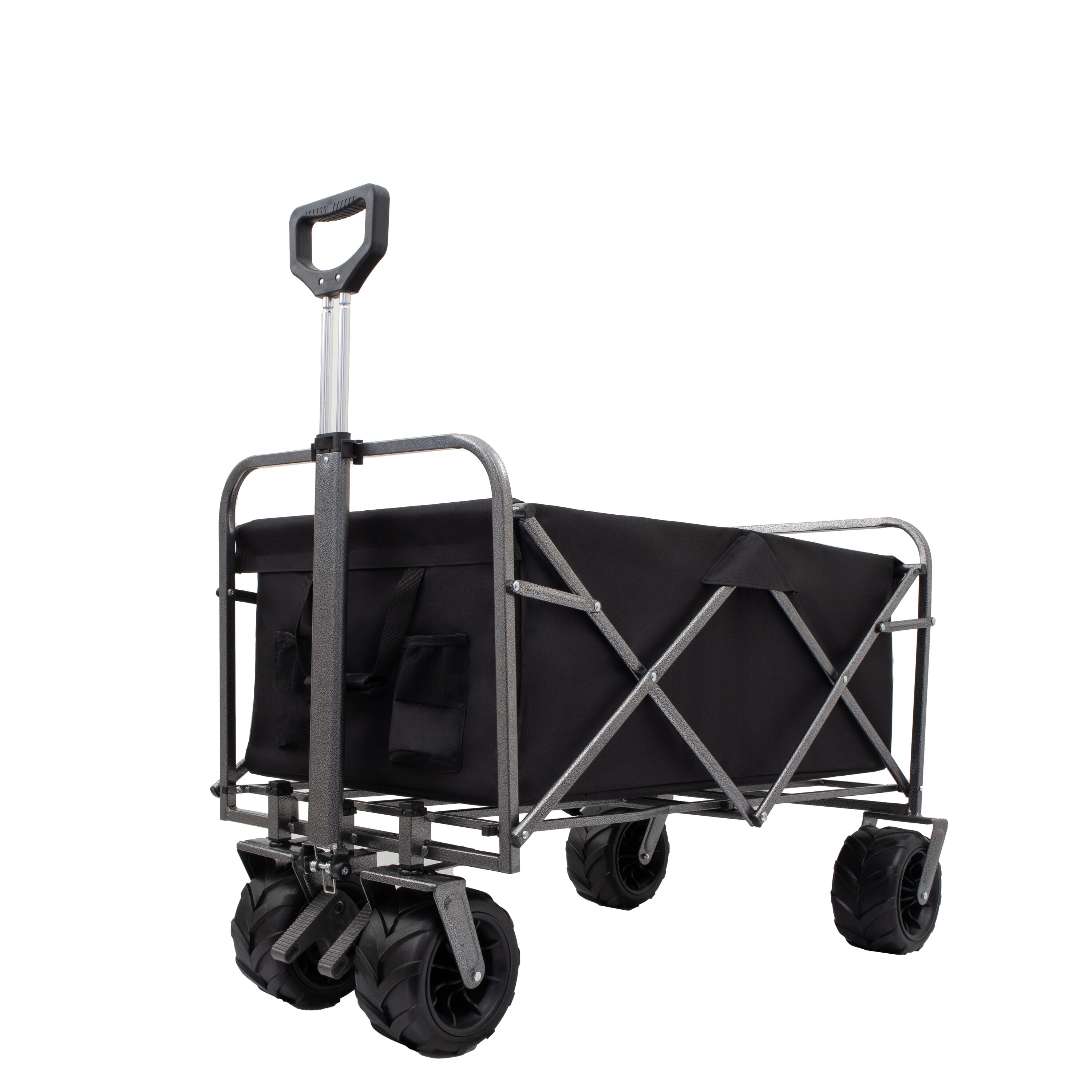 AHIOU HOME ZAZHG-P206632C Scranton 4.7-cu ft Steel Folding Yard Cart