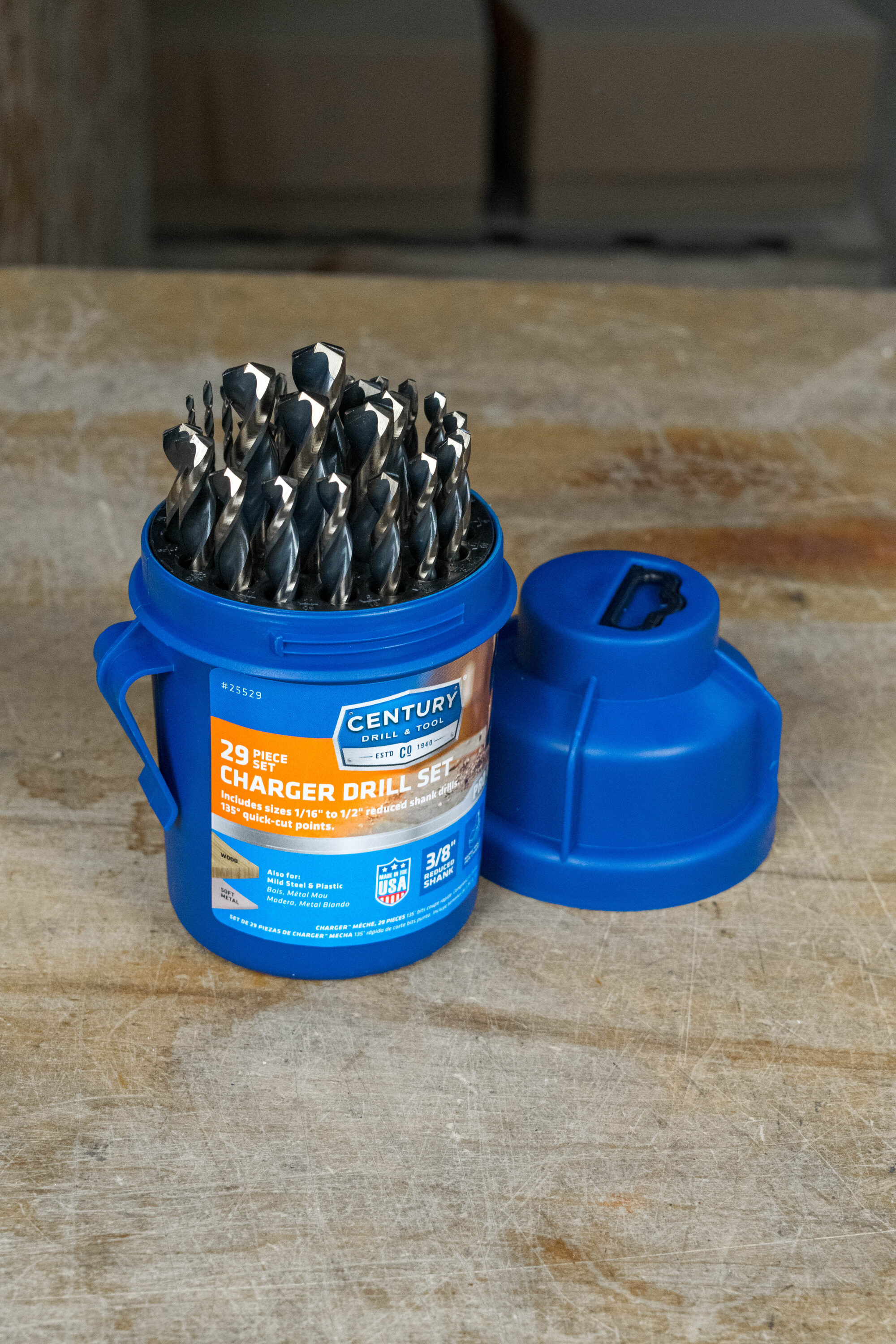 Century Drill & Tool 25529 Metal-Twist-Drill-Bits - View #3