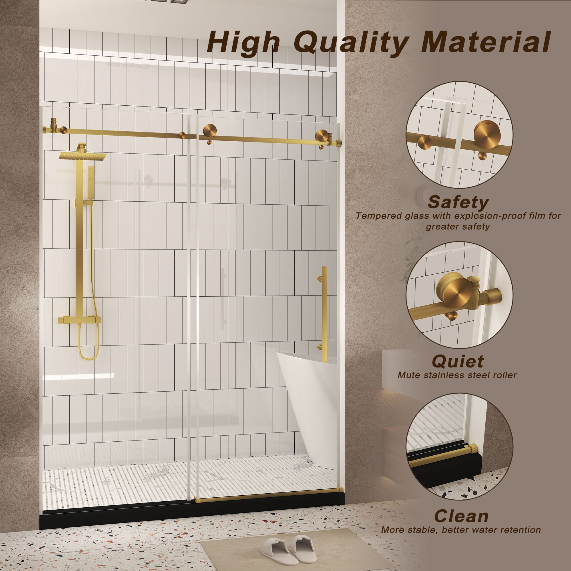 CASAINC CA-BF89615 Shower-Doors - View #8