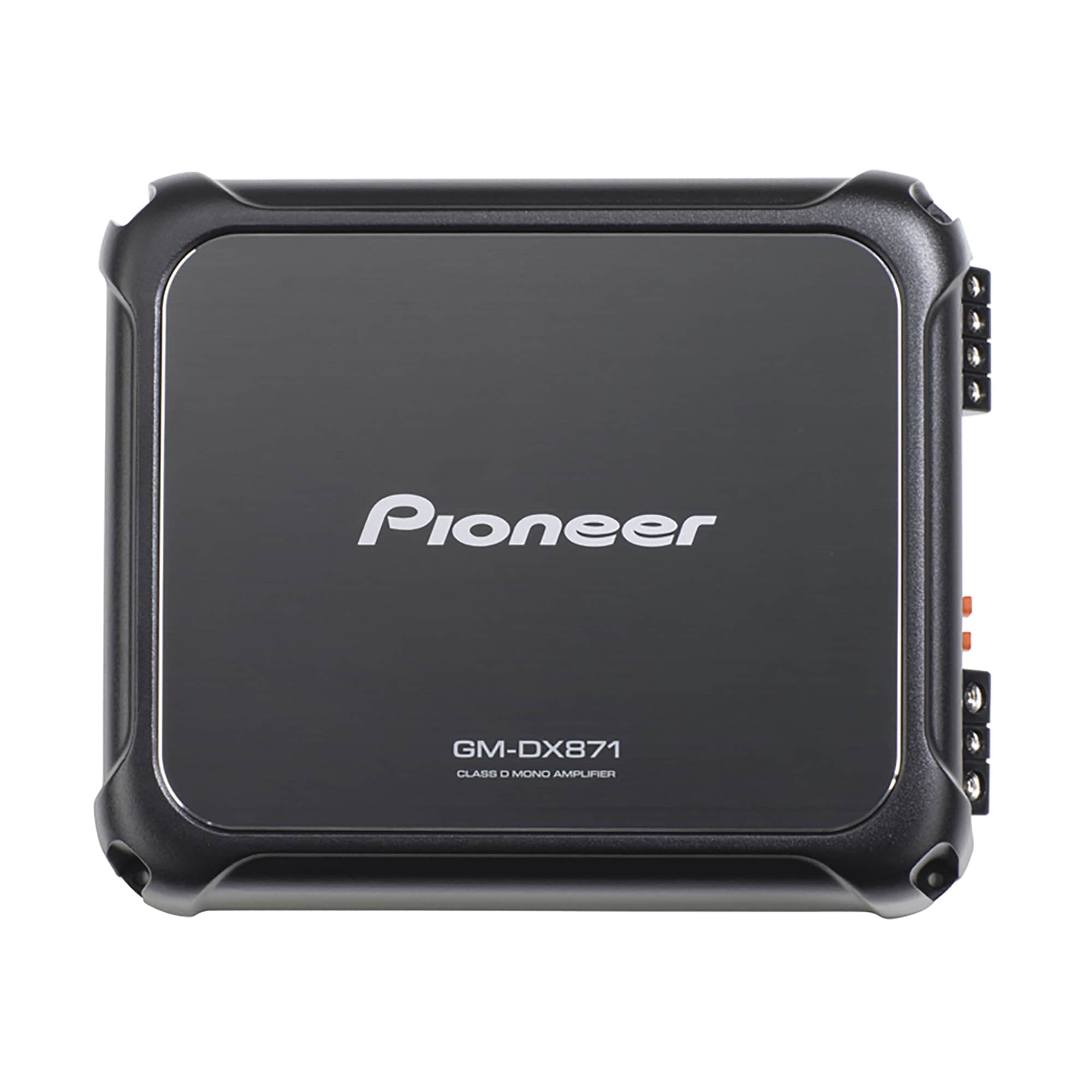 Pioneer PIOGMDX871  GM-DX871 1,600-Watt-Max 1-Channel Class D Amplifier with Wired Bass Boost Remote