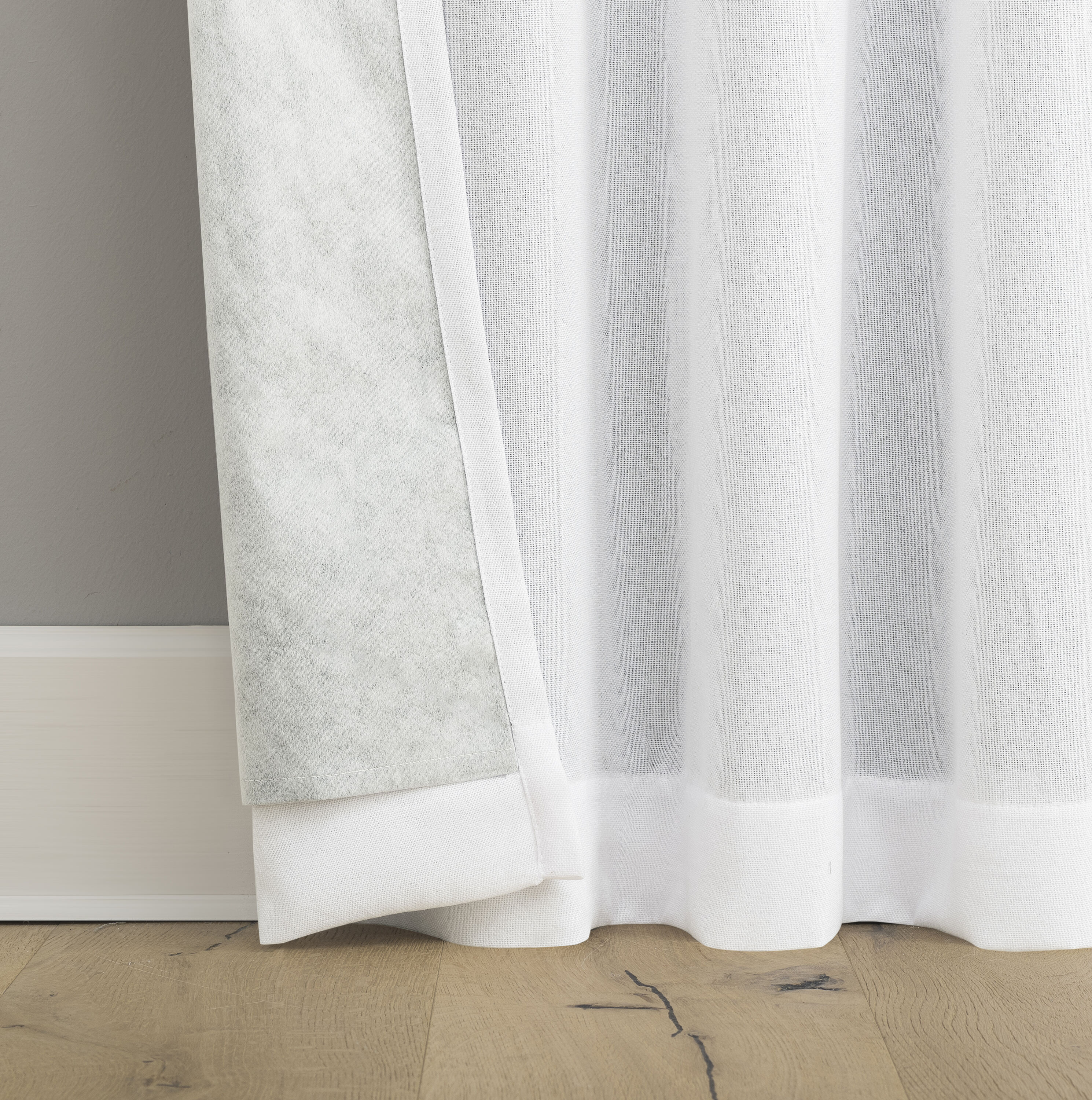 Sun Zero QUINBY 74X84 PEARL curtains - View #5