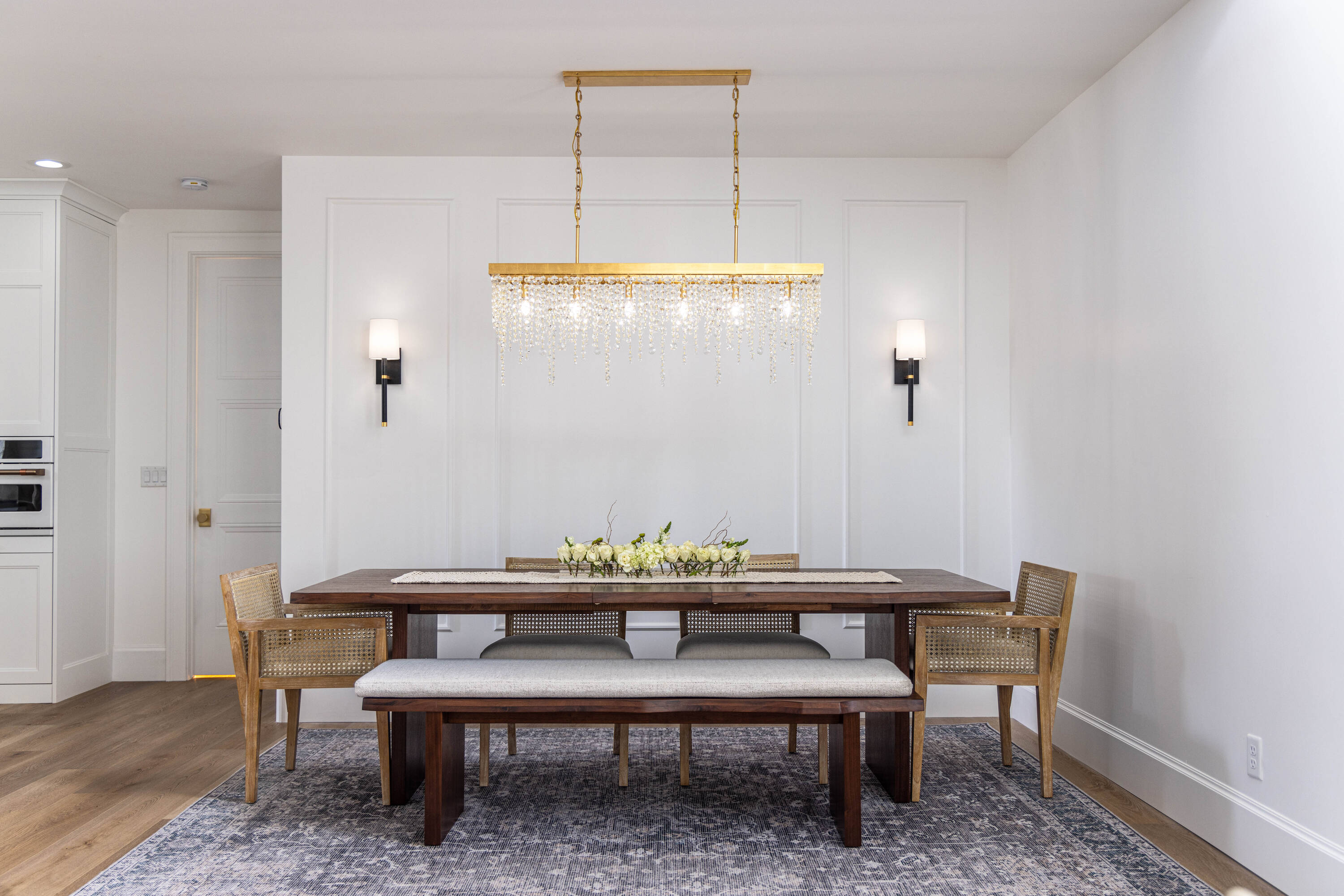 Antique Gold Elegance 6-Light Chandelier with Hand Cut Crystal