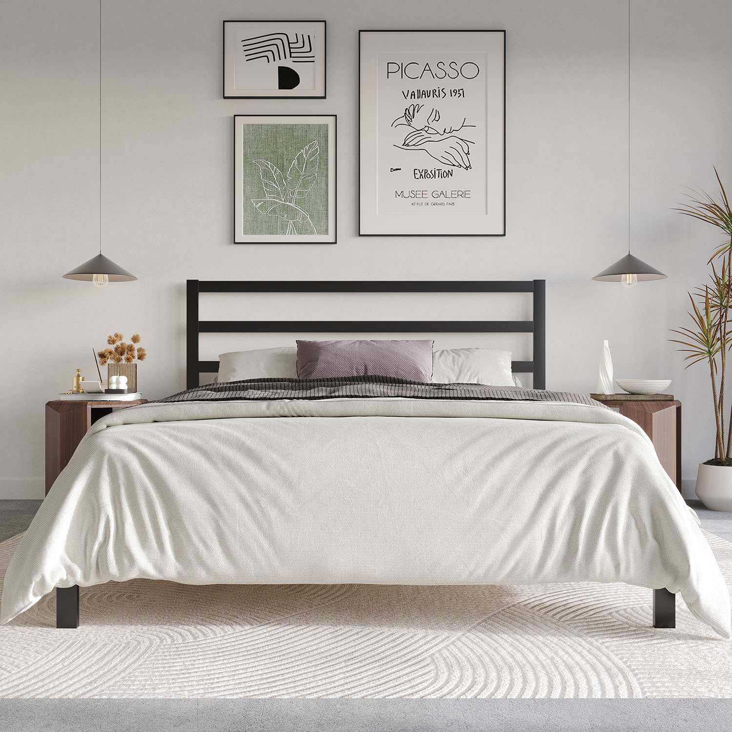 CasePiece CMB031FPL-BK-MT beds - View #2
