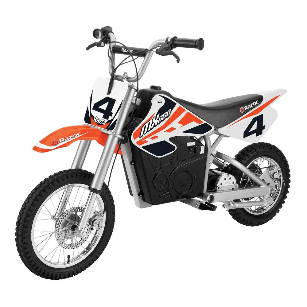 Razor 12 volt Electric 650 watts Chain Drive Dirt Bike 3 Batteries and Charger Included 82882 at Lowes