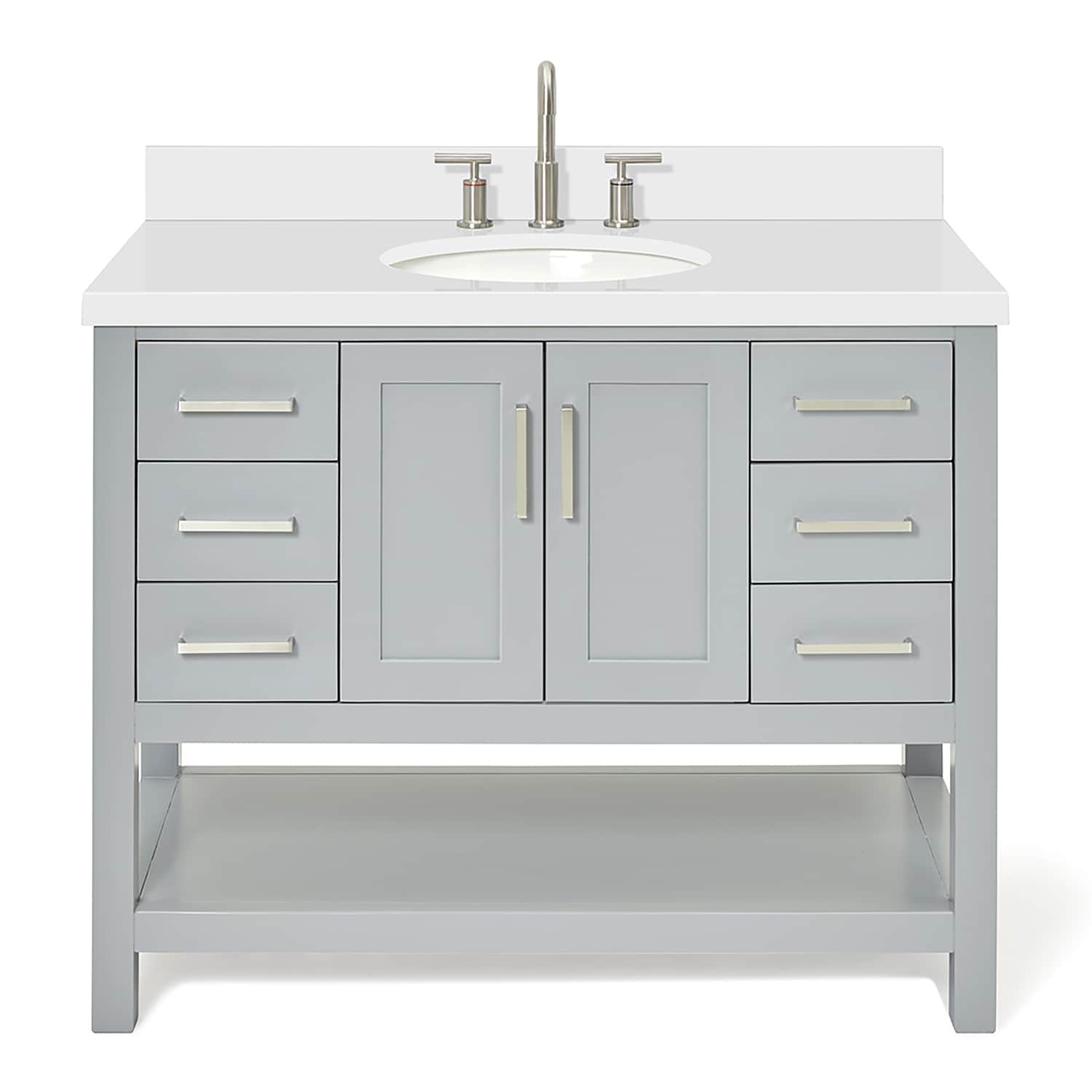 ARIEL S043SWQOVOGRY Bath-Vanity-Combo - View #2