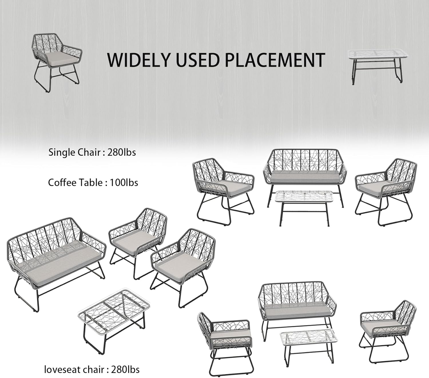 CESICIA SZ-LS-F87 Patio-Chairs - View #7