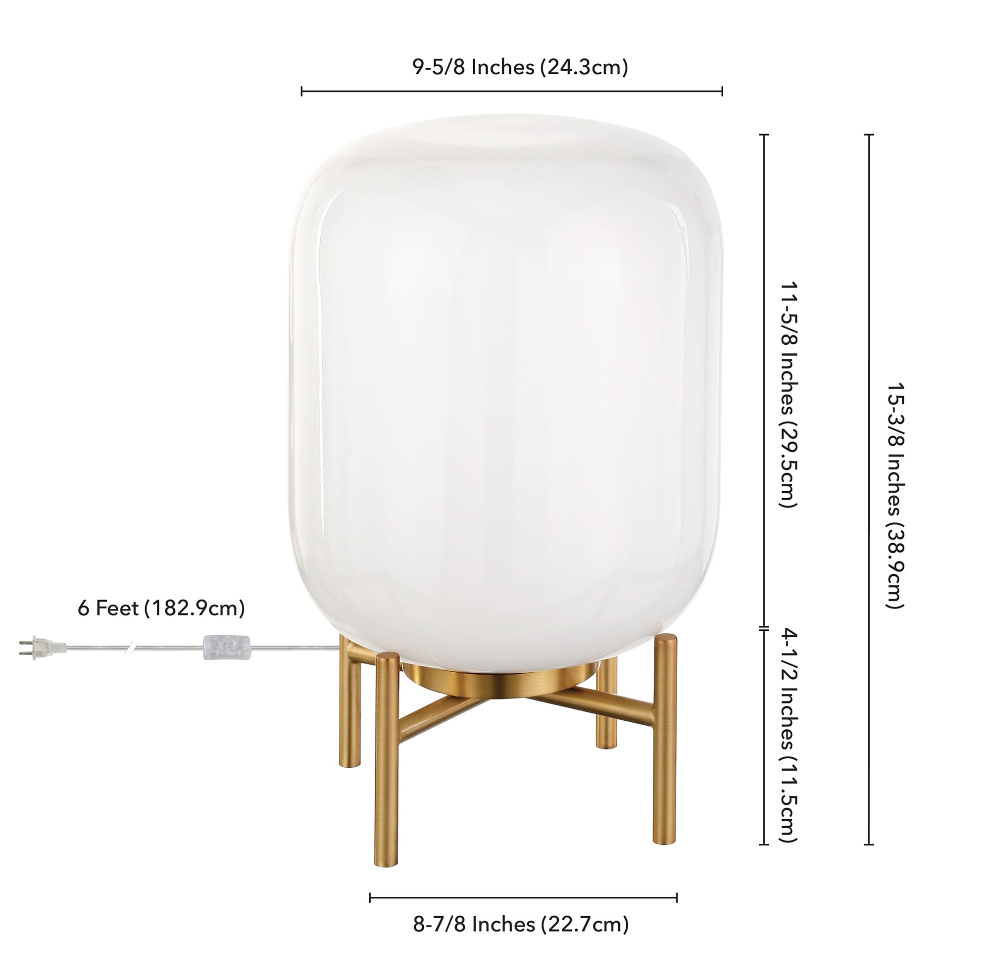 Hailey Home TL0473 Table-Lamps - View #5