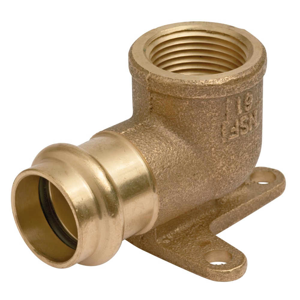 NIBCO CLPC707-3-5-LF 1/2-in x 1/2-in Press-Fit Drop Ear Elbow Fitting