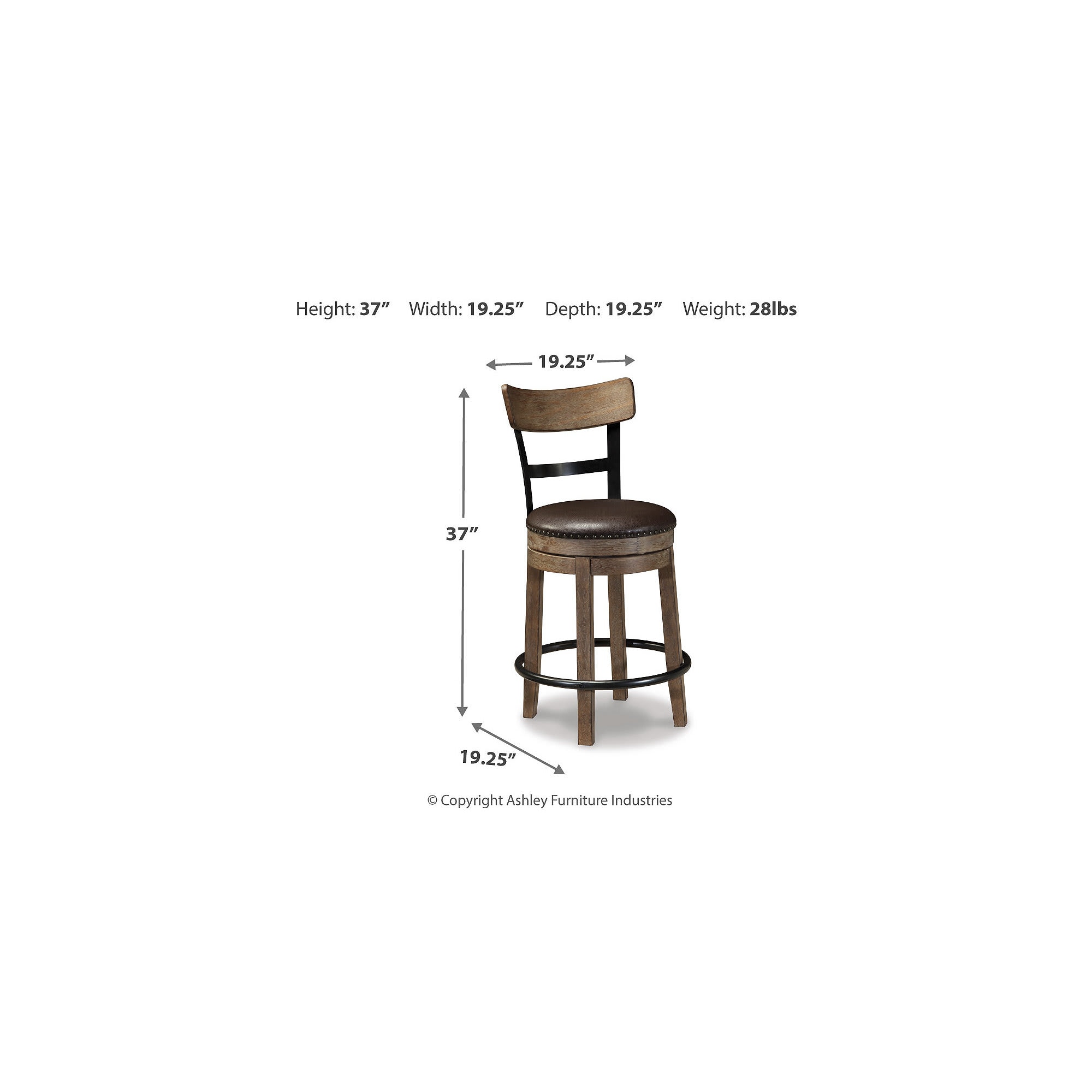 Signature Design by Ashley D542-124 stools - View #4