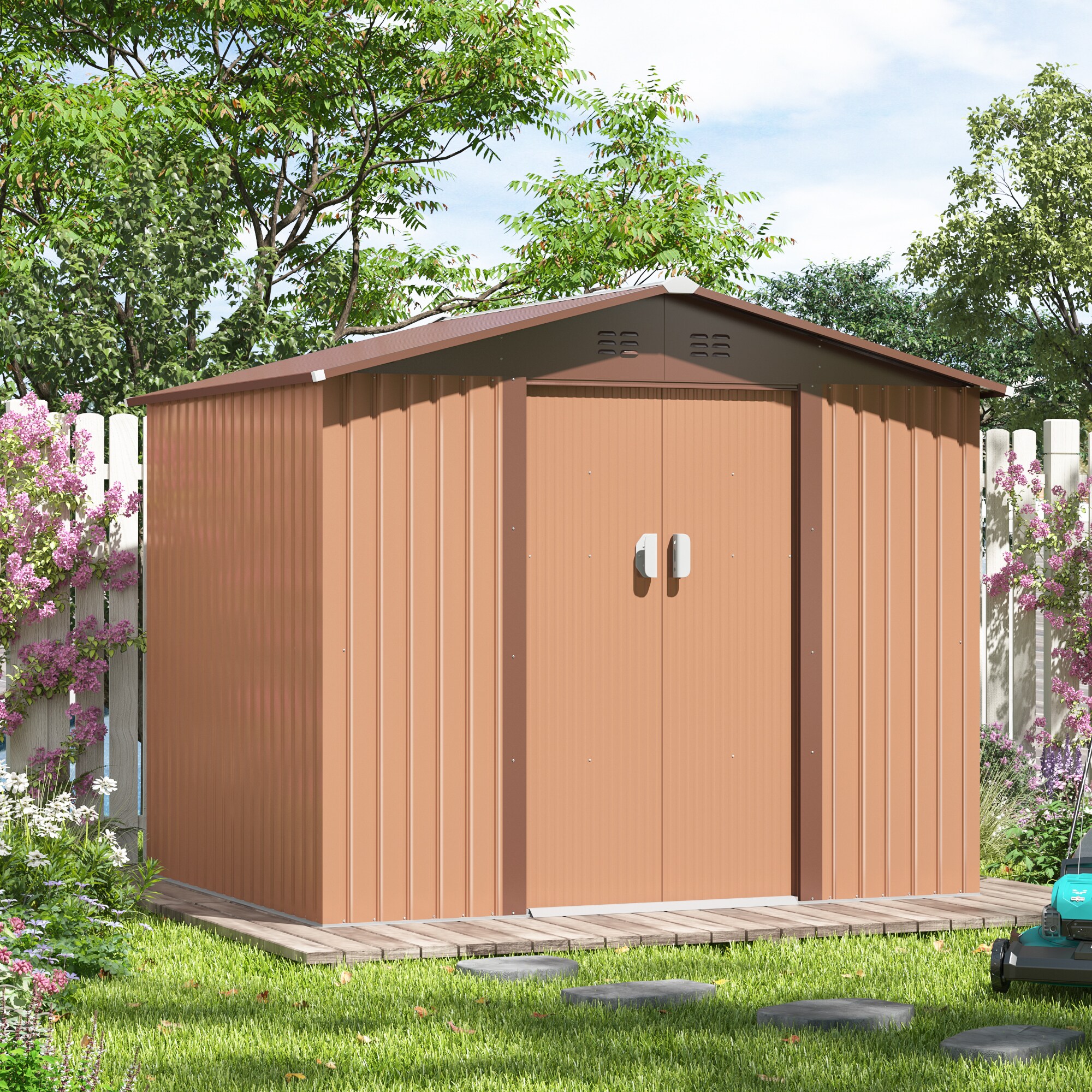 Jaxpety HG61K1325-L01 Metal-Storage-Buildings-Sheds - View #3