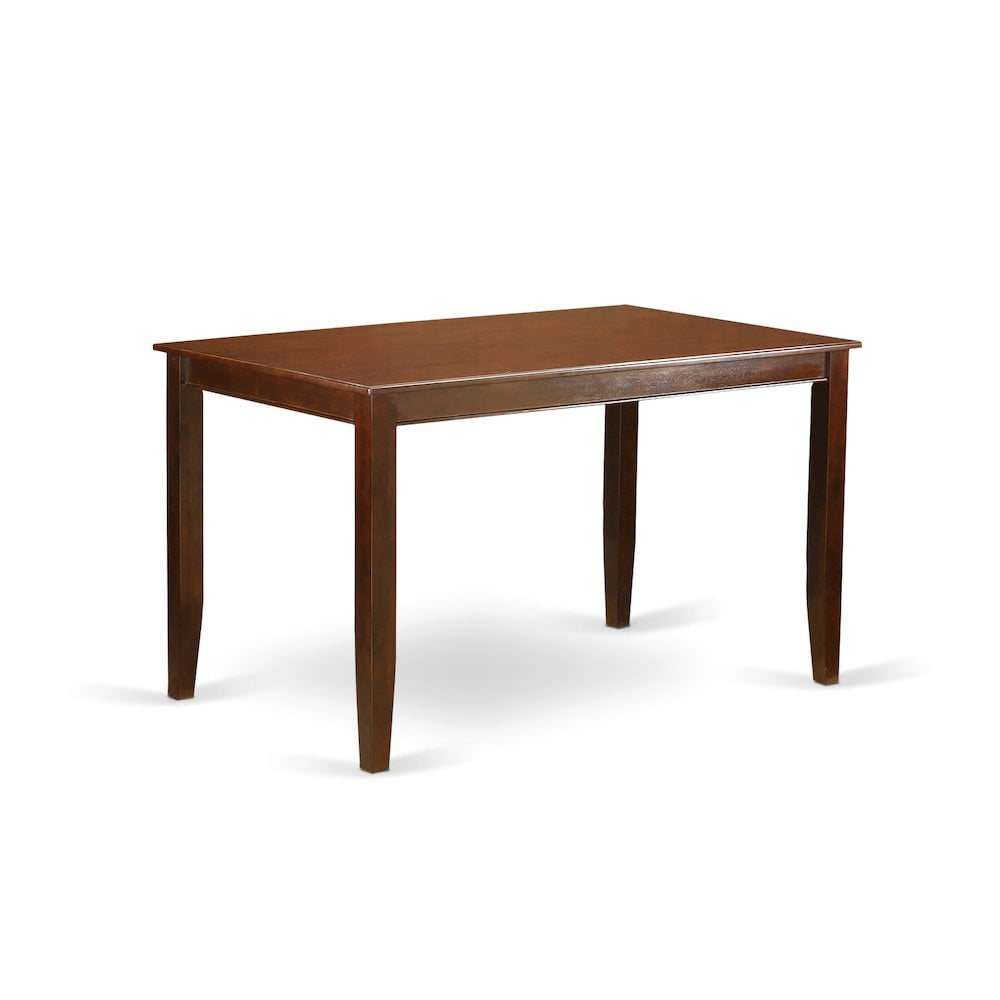 East West Furniture DUT-MAH-H Dudley  Rectangular  Counter  Height  Dining  Table  36x60  in  Mahogany  Finish