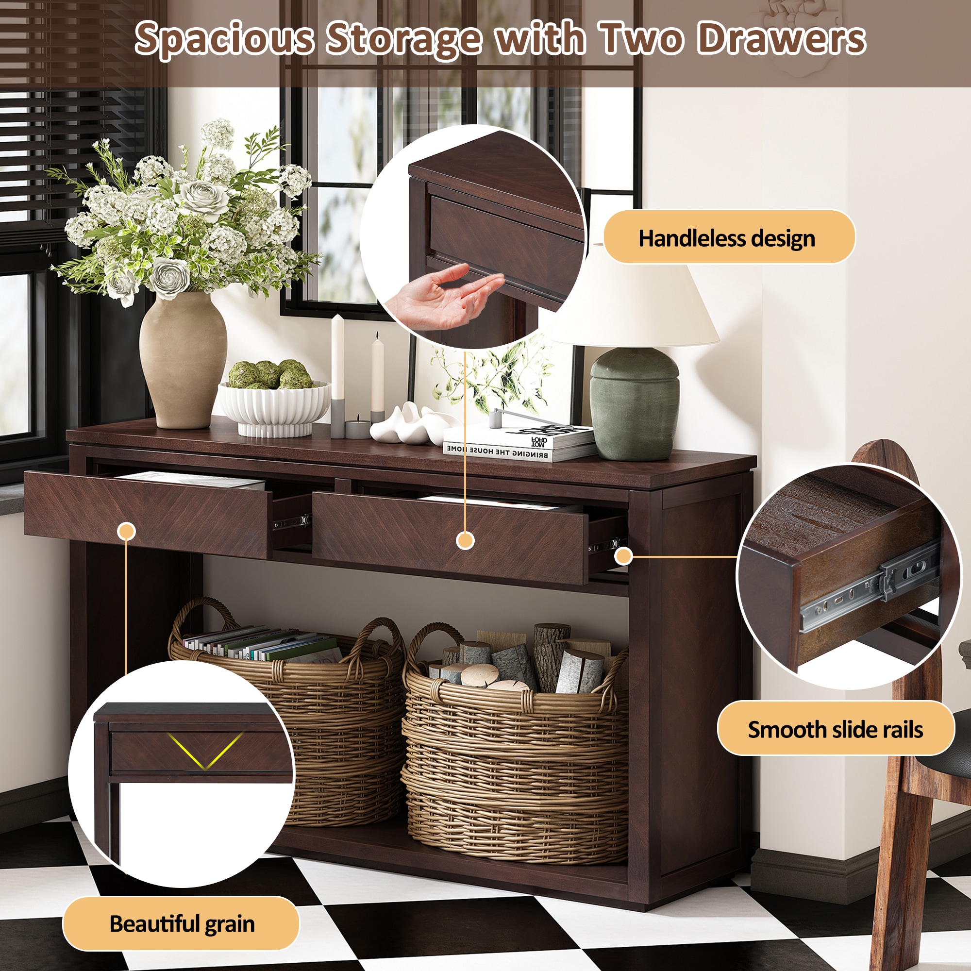 SINOFURN SYA330199EO Console-Sofa-Tables - View #5