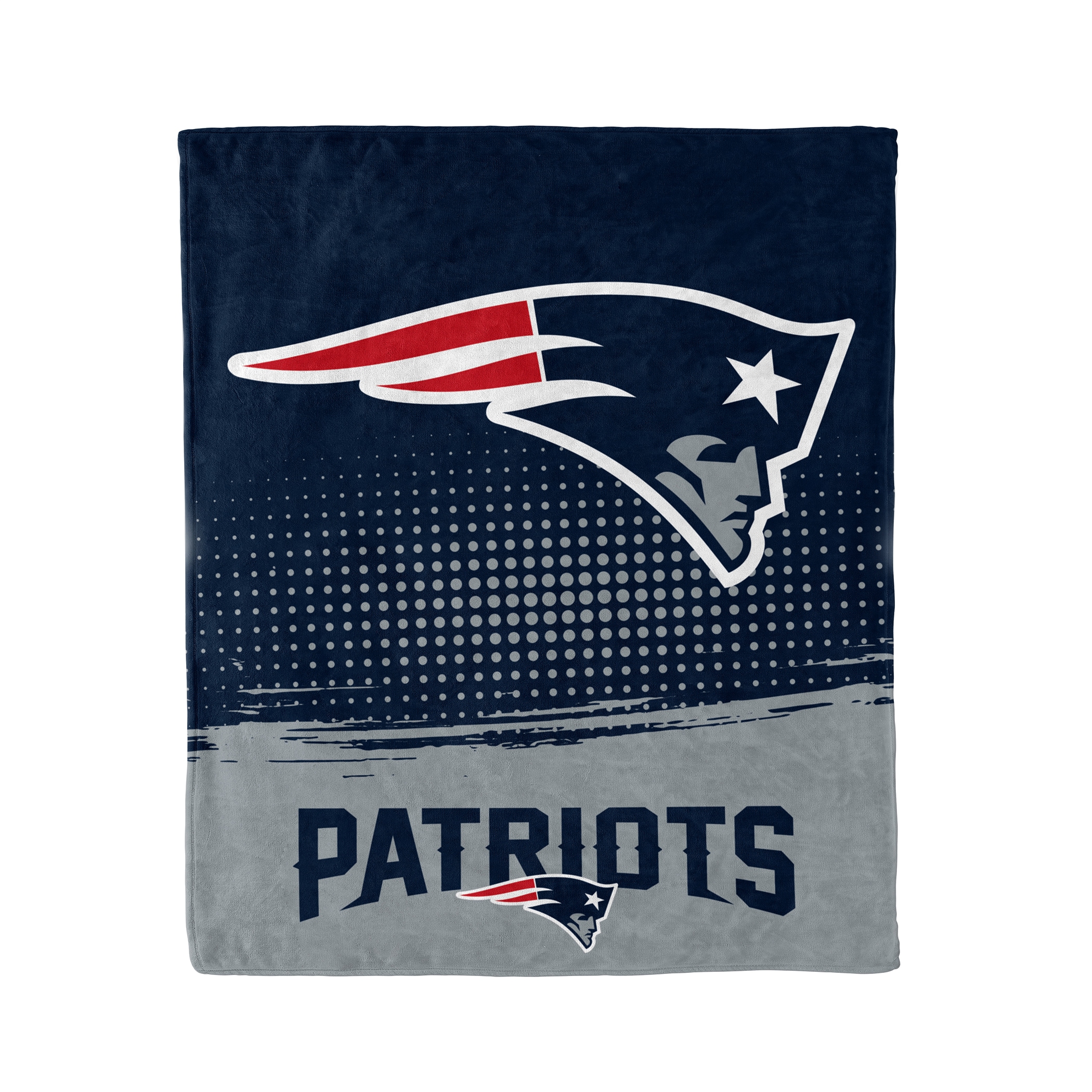 NFL Faith & Family New England Patriots Personalized 60x80 Plush Fleece  Blanket