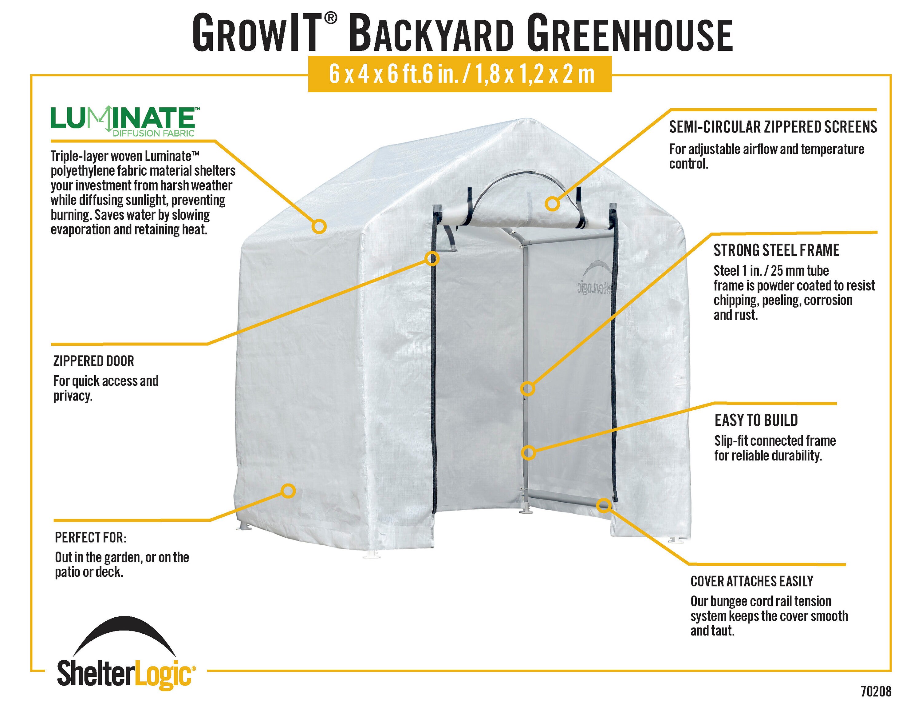 ShelterLogic 70208 greenhouses - View #7