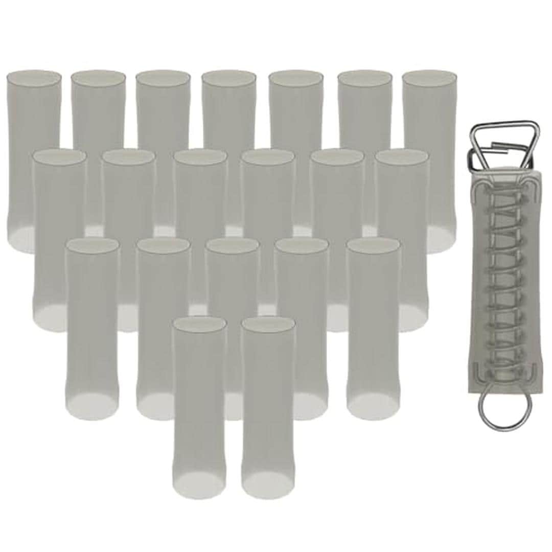 Poolzilla SLEEVES-20PK 20 PCS Vinyl Spring Sleeves for Springs for Pool Safety Cover