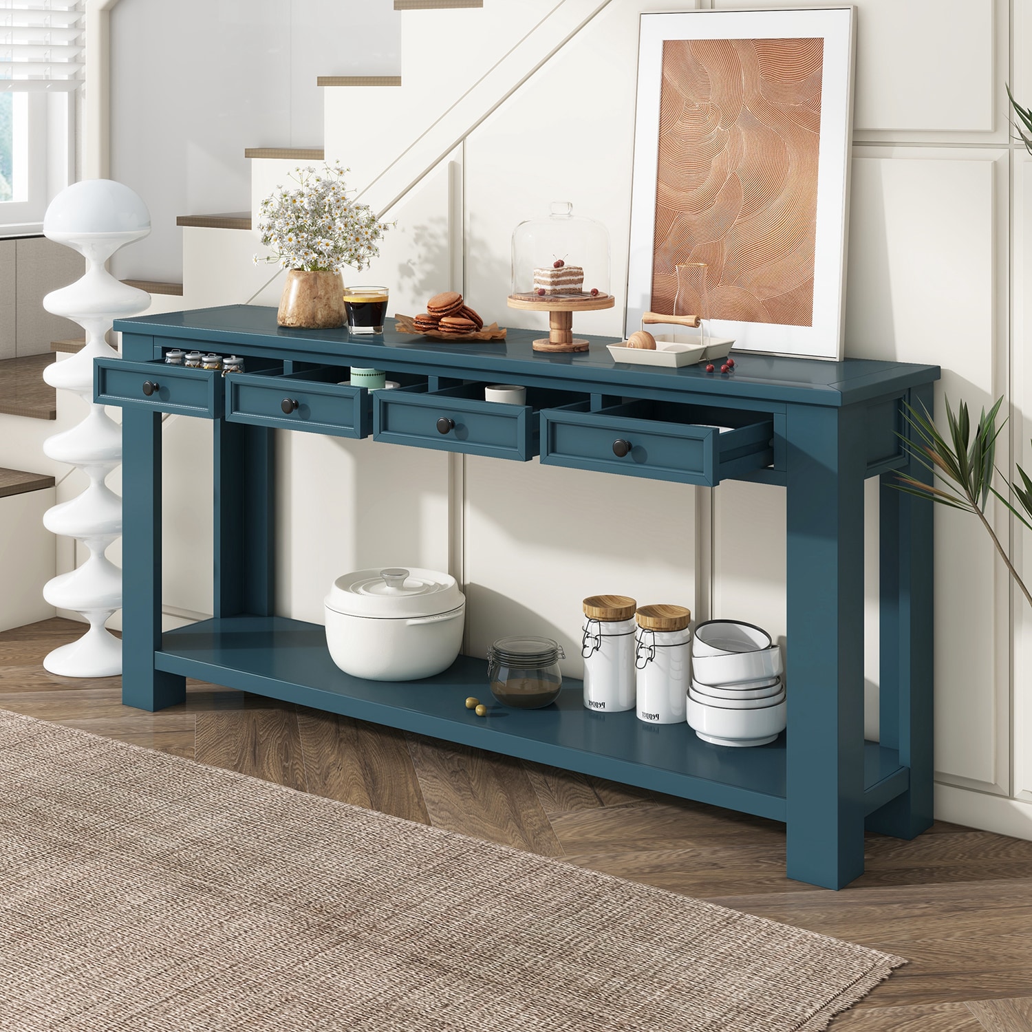 SINOFURN SYA020137WT Console-Sofa-Tables - View #6