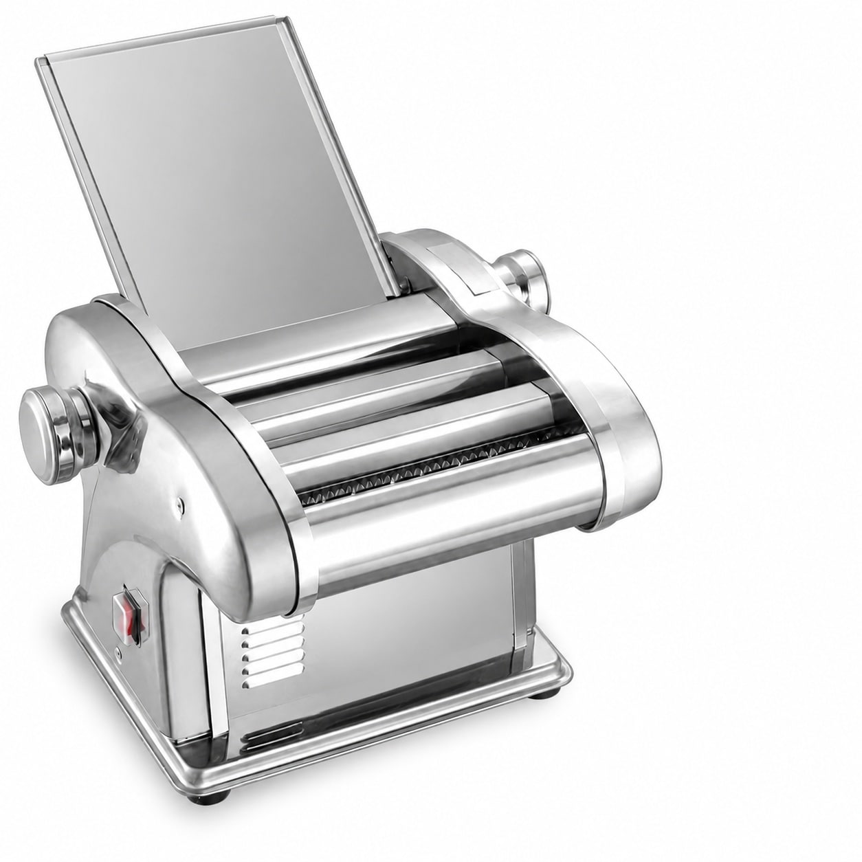 Aoibox LABMQLB5  3 in 1 Electric Pasta Maker with 135W Motor 8 Thickness Levels and Three Interchangeable Cutting Blades