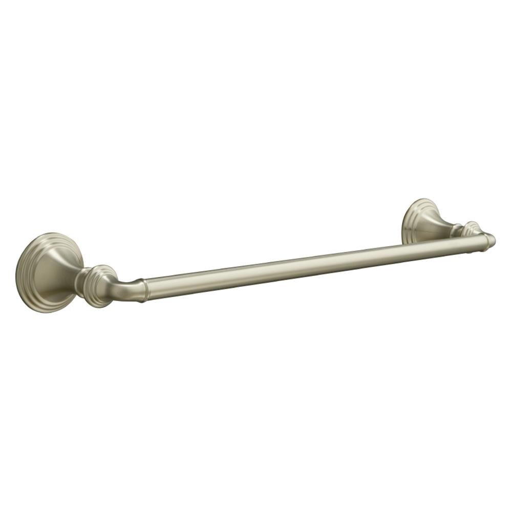 KOHLER Devonshire 18-in Vibrant Polished Brass Wall Mount Single Towel Bar
