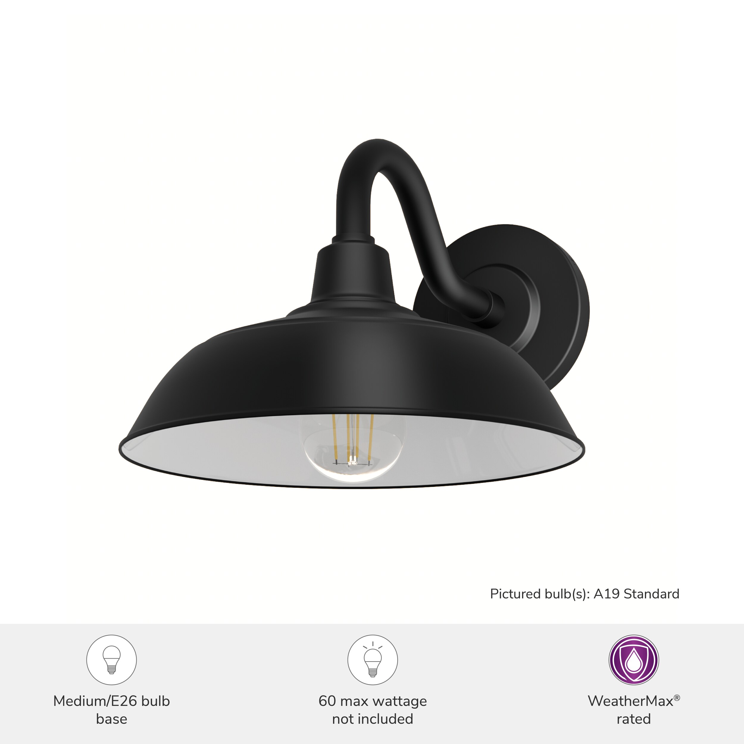 Hunter 46002 Outdoor-Wall-Lighting - View #5