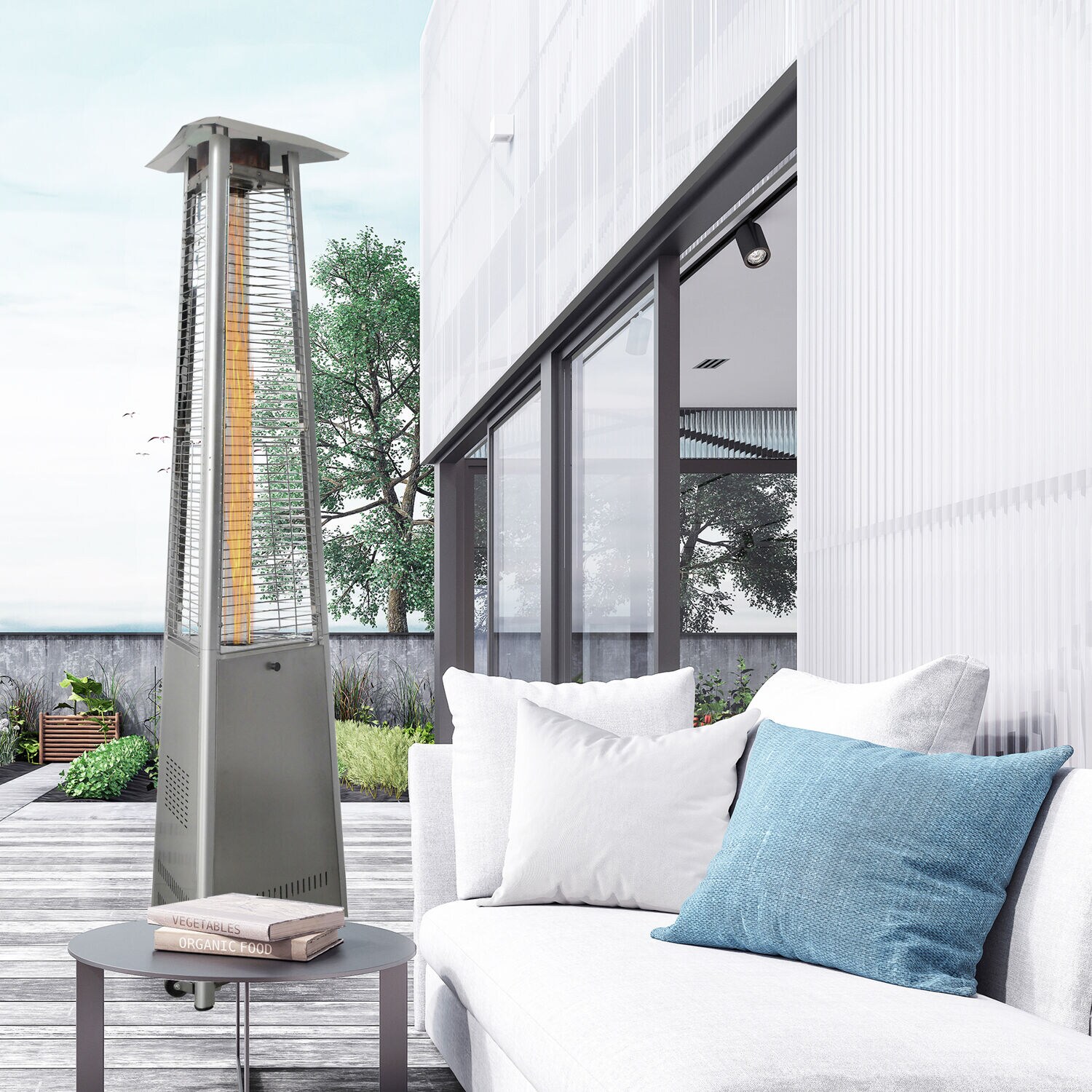 Hanover HAN104SSL Outdoor-Gas-Patio-Heaters - View #6
