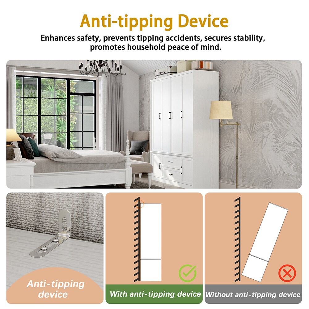 Homsee V-KF200307-01-ABC armoires - View #10