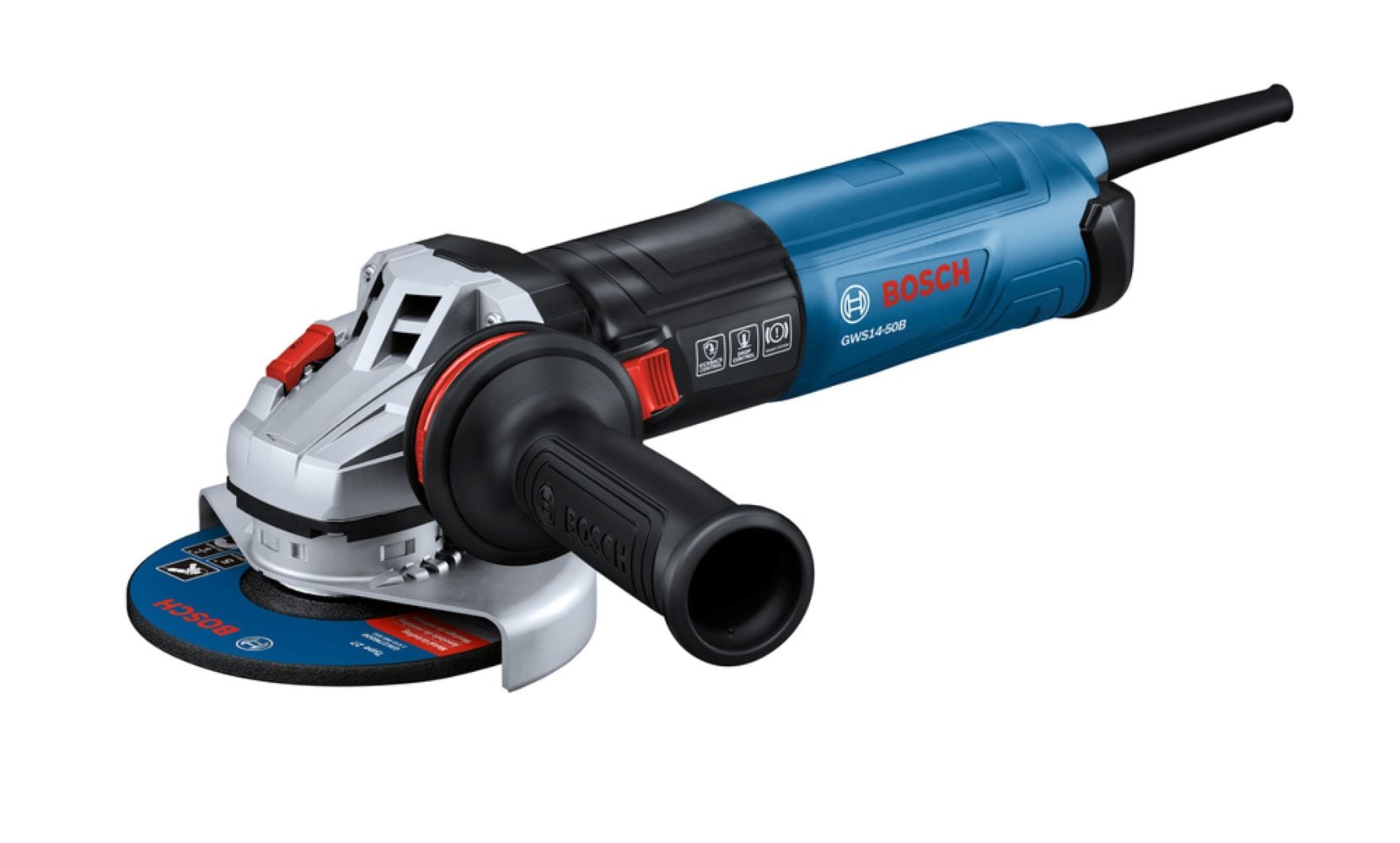 Bosch GWS14-50B 5-in 13-Amp Paddle Switch Angle grinder