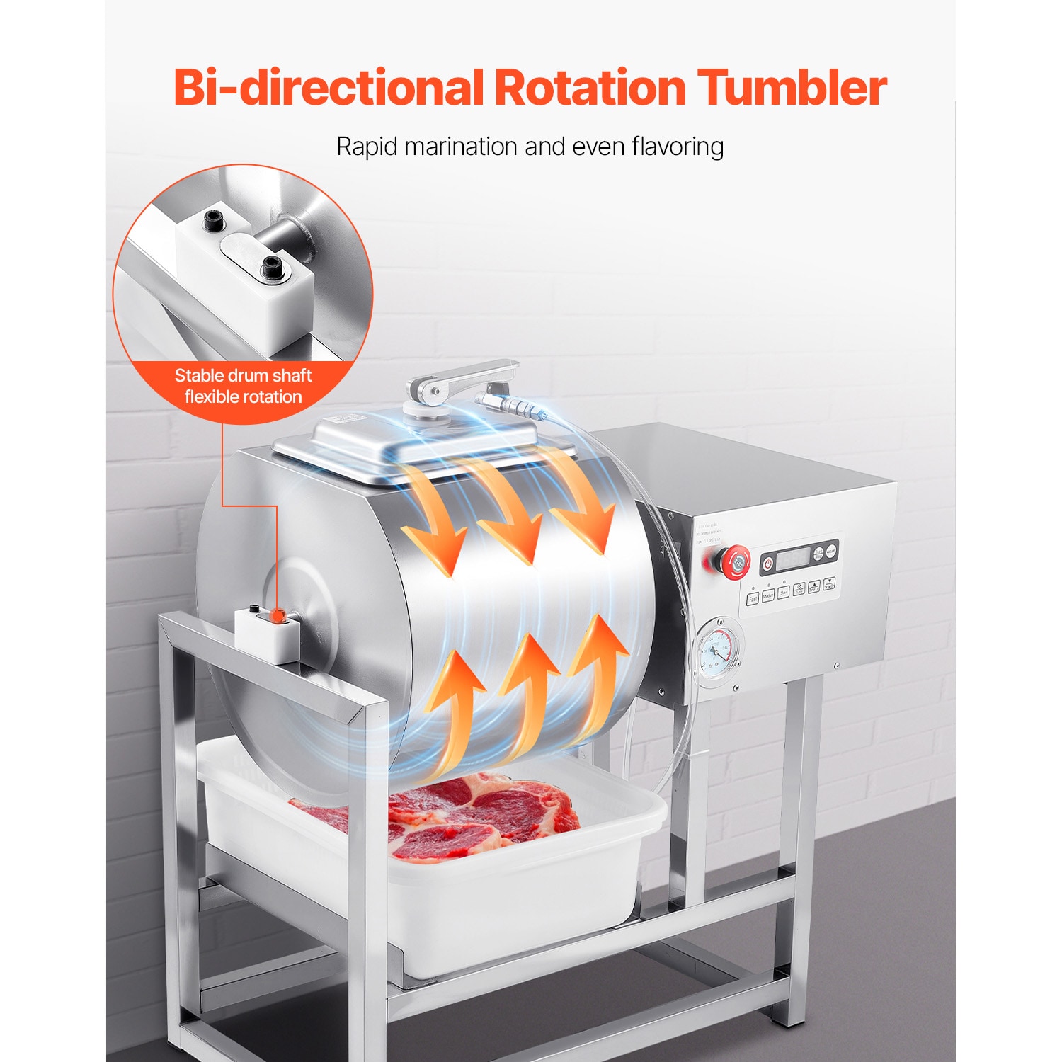 VEVOR SCARJ45LLD0008246V1 Meat-Grinders - View #3