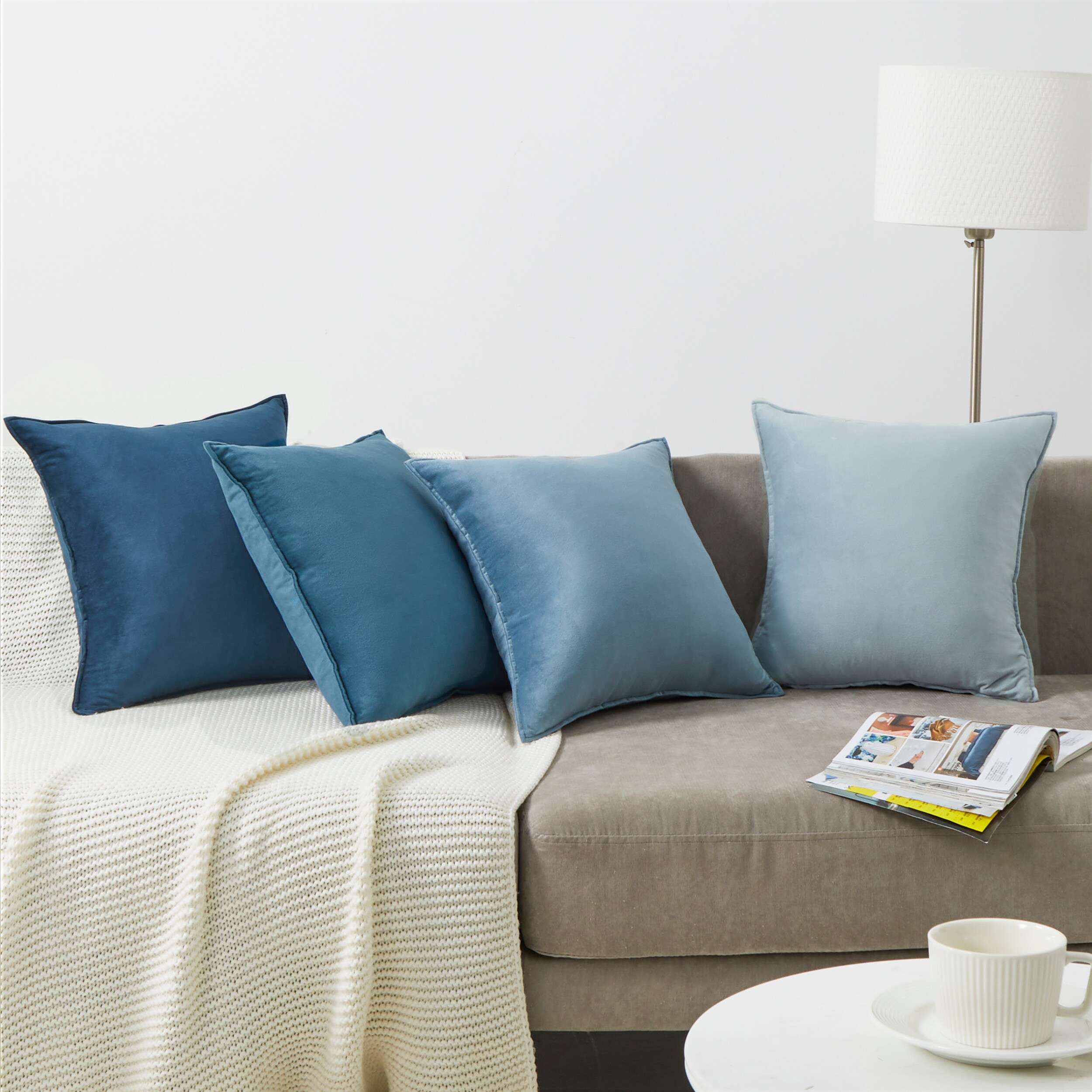 Topfinel 148 BLUE 20IN Accent-Pillows - View #2