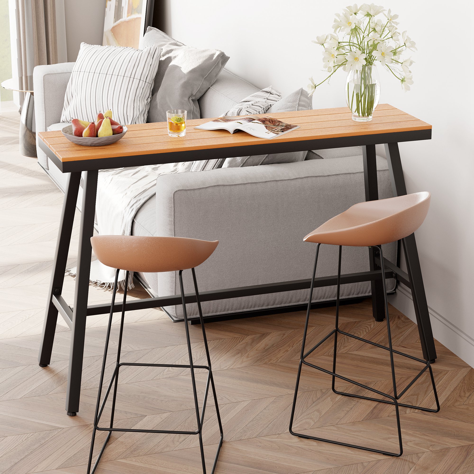 Crestlive Products CL-TB057BRN140 Patio-Tables - View #7