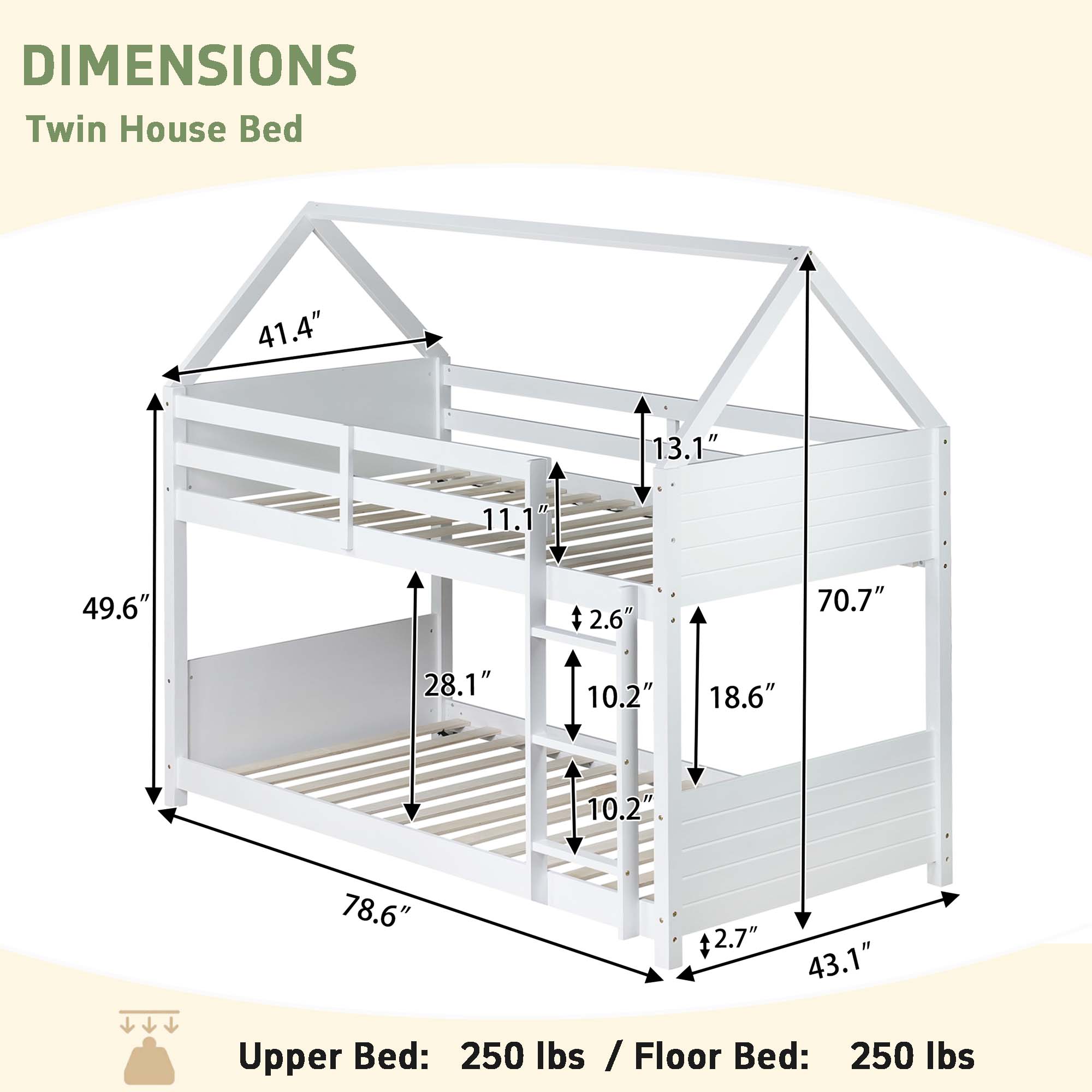 Sunrinx MG11-BD-14 Bunk-Beds - View #3