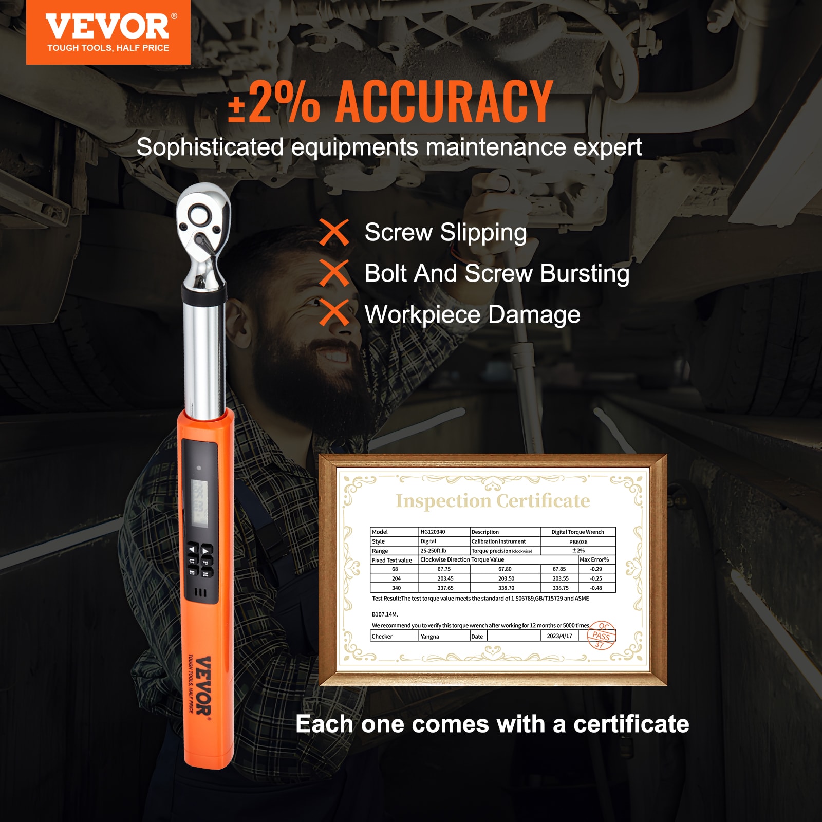 VEVOR SXSNLBSSSZNSZJMUJV0 Torque-Wrenches - View #3