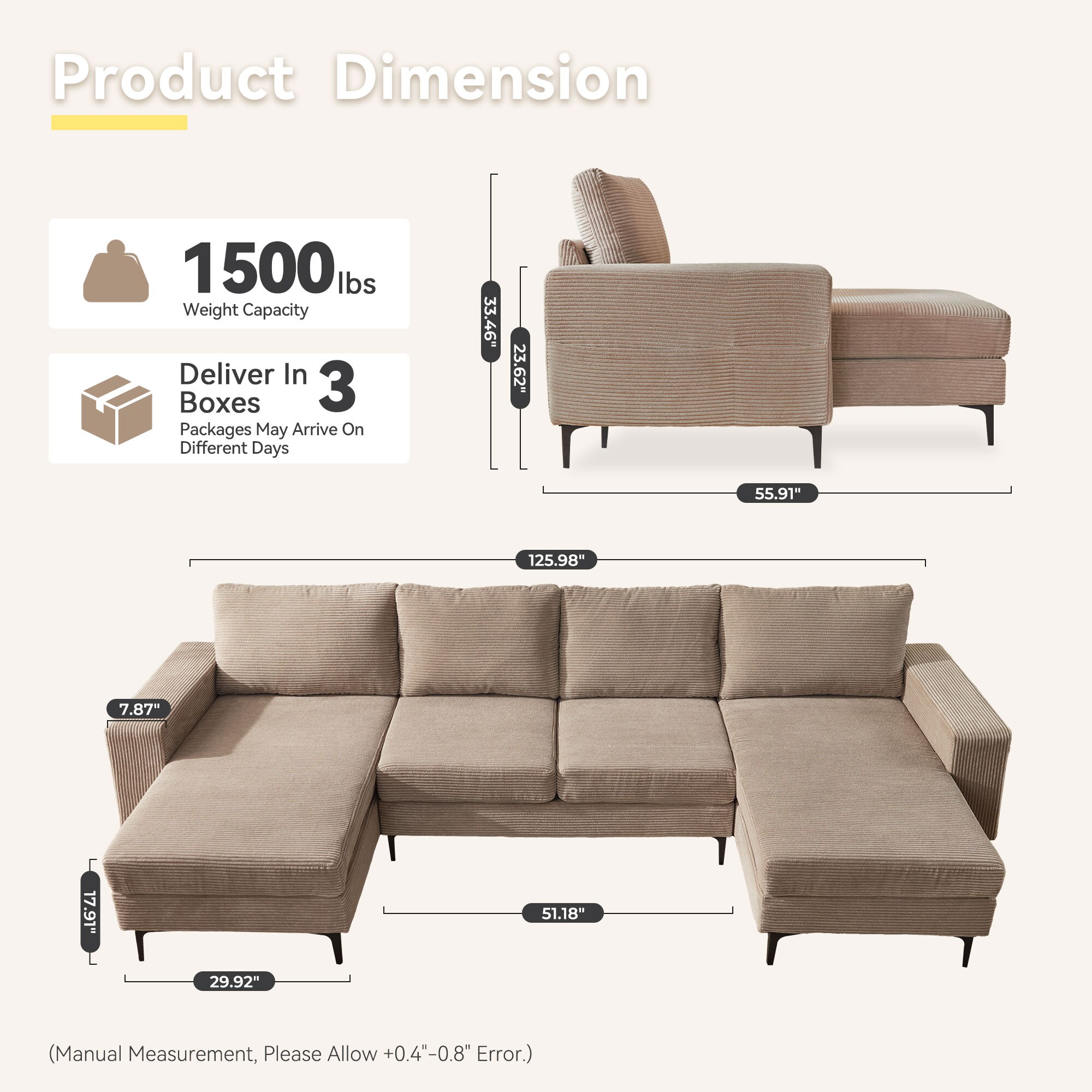 Pouuin SKIKI-800 Sofas-Loveseats - View #2