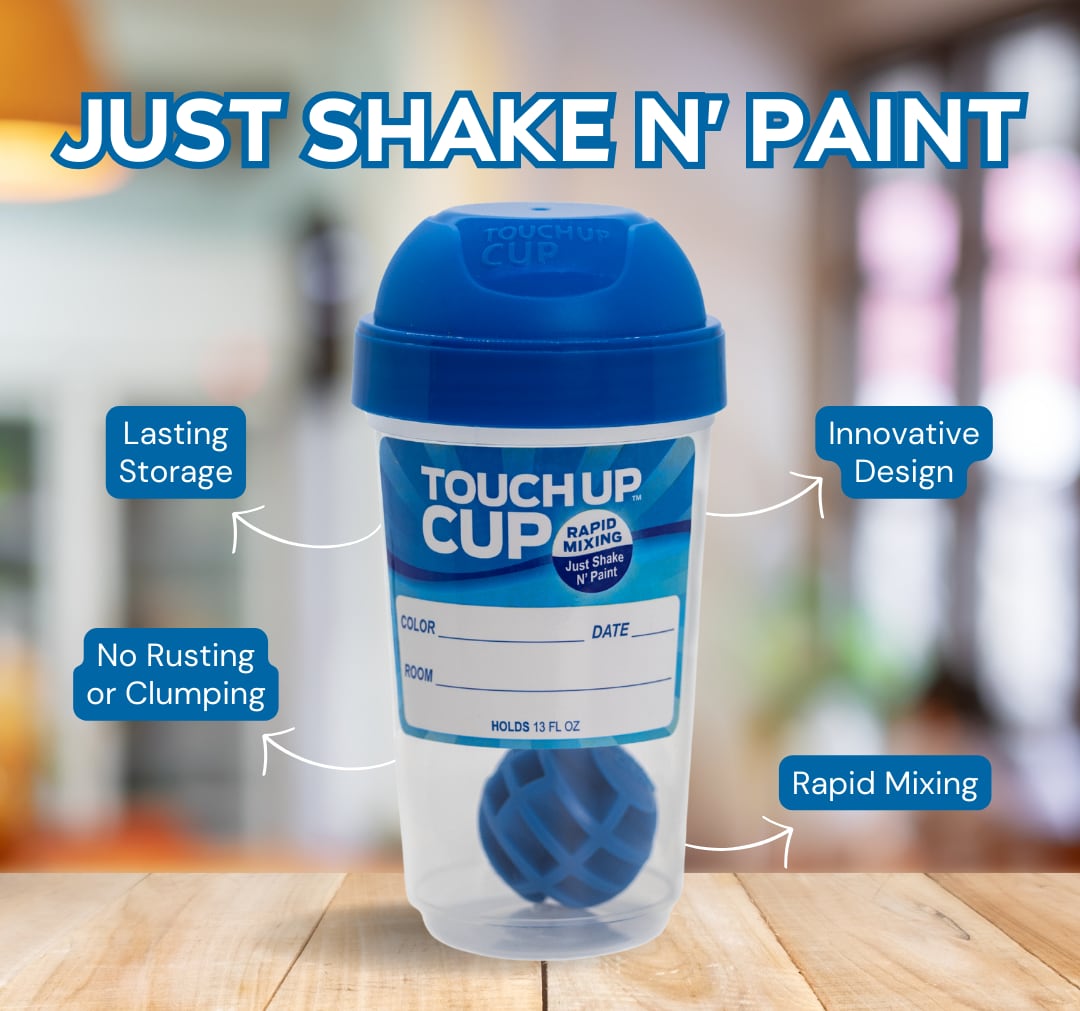 Touch Up Cup 13 Fluid Oz. Solvent Resistant Paint Pails - Set of 2