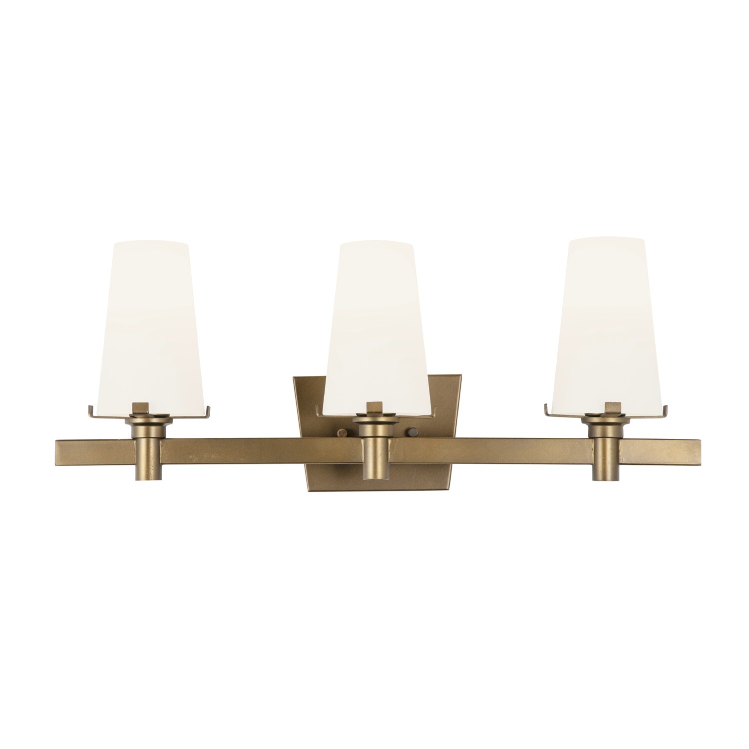 Designers Fountain 87903-VTG Hyde Park 6.75-in 3 -Light Gold Transitional Vanity light