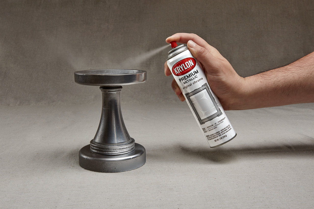 Krylon Spray Paint Decorator Enamel Chrome Aluminum 12oz - Warren