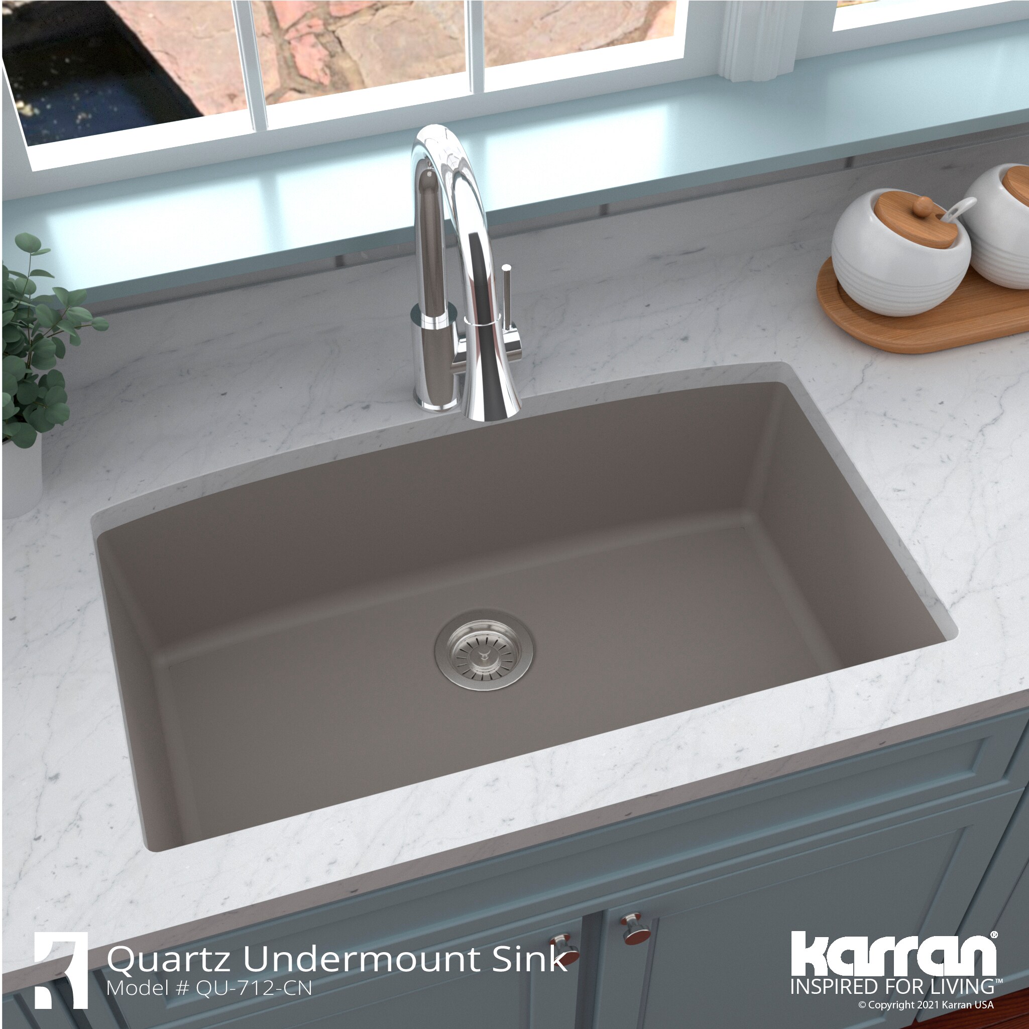 Karran QU-712-CN Kitchen-Sinks - View #6